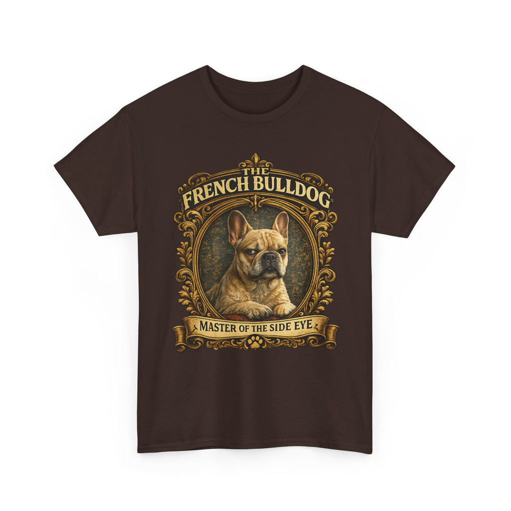 French Bulldog T-Shirt — "Master of the Side Eye" Vintage Dog Tee