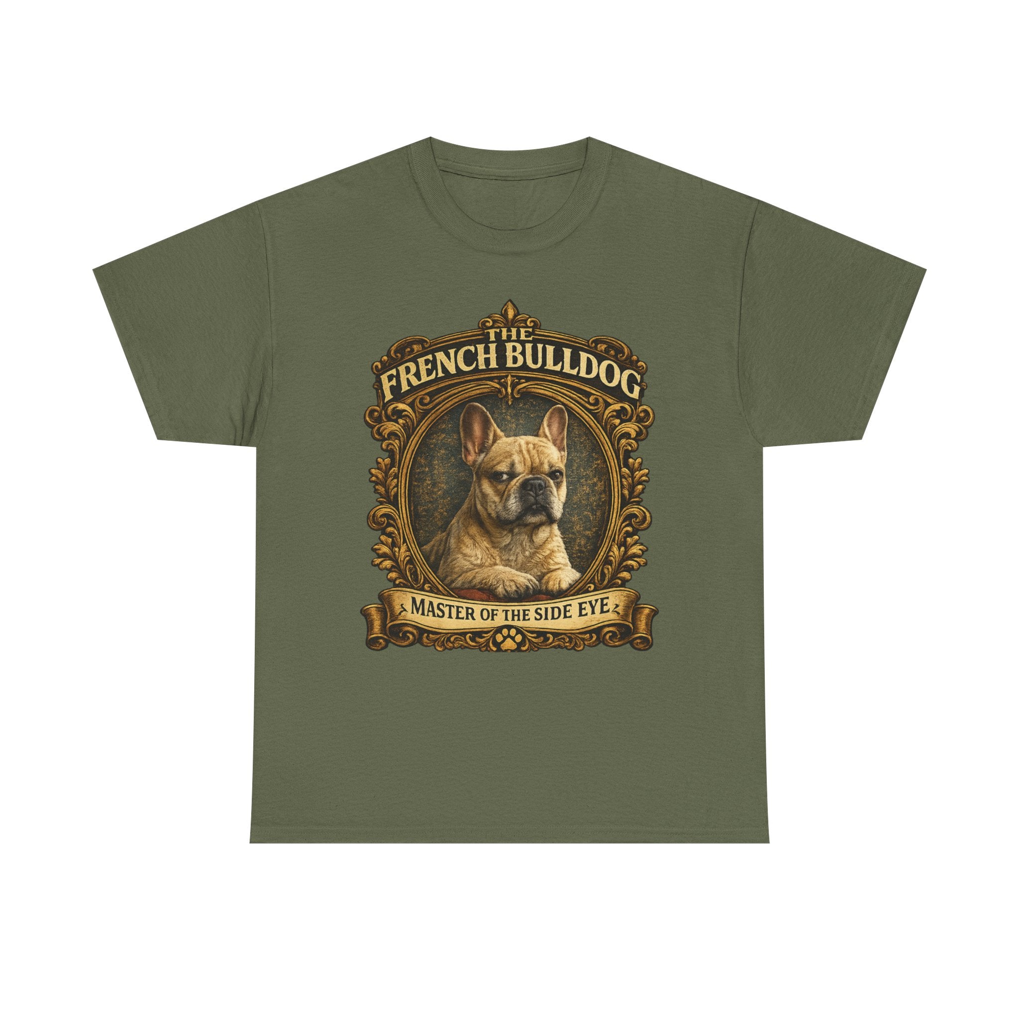 French Bulldog T-Shirt — "Master of the Side Eye" Vintage Dog Tee