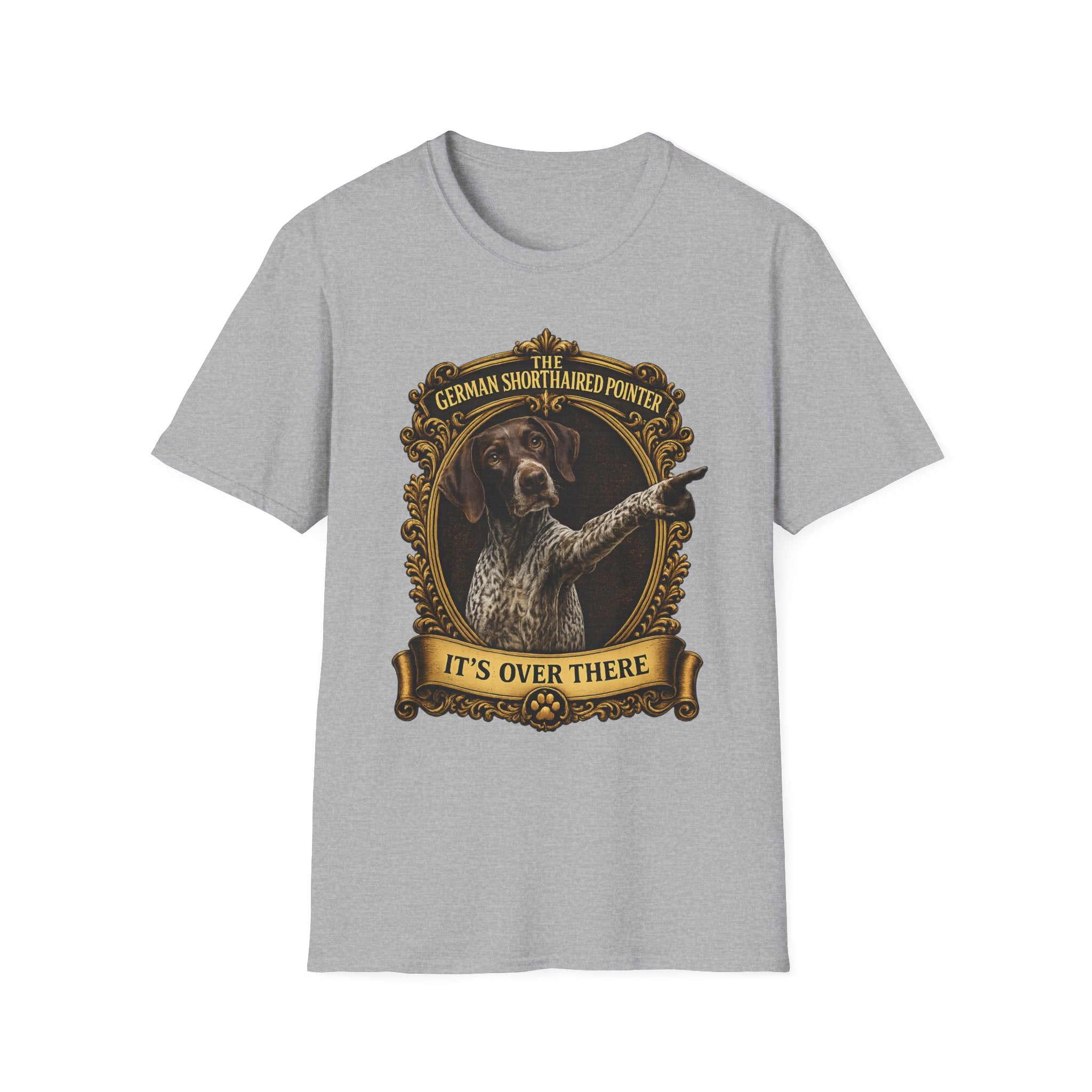 German Shorthaired Pointer T-Shirt – 'It's Over There' Dog Lover Tee