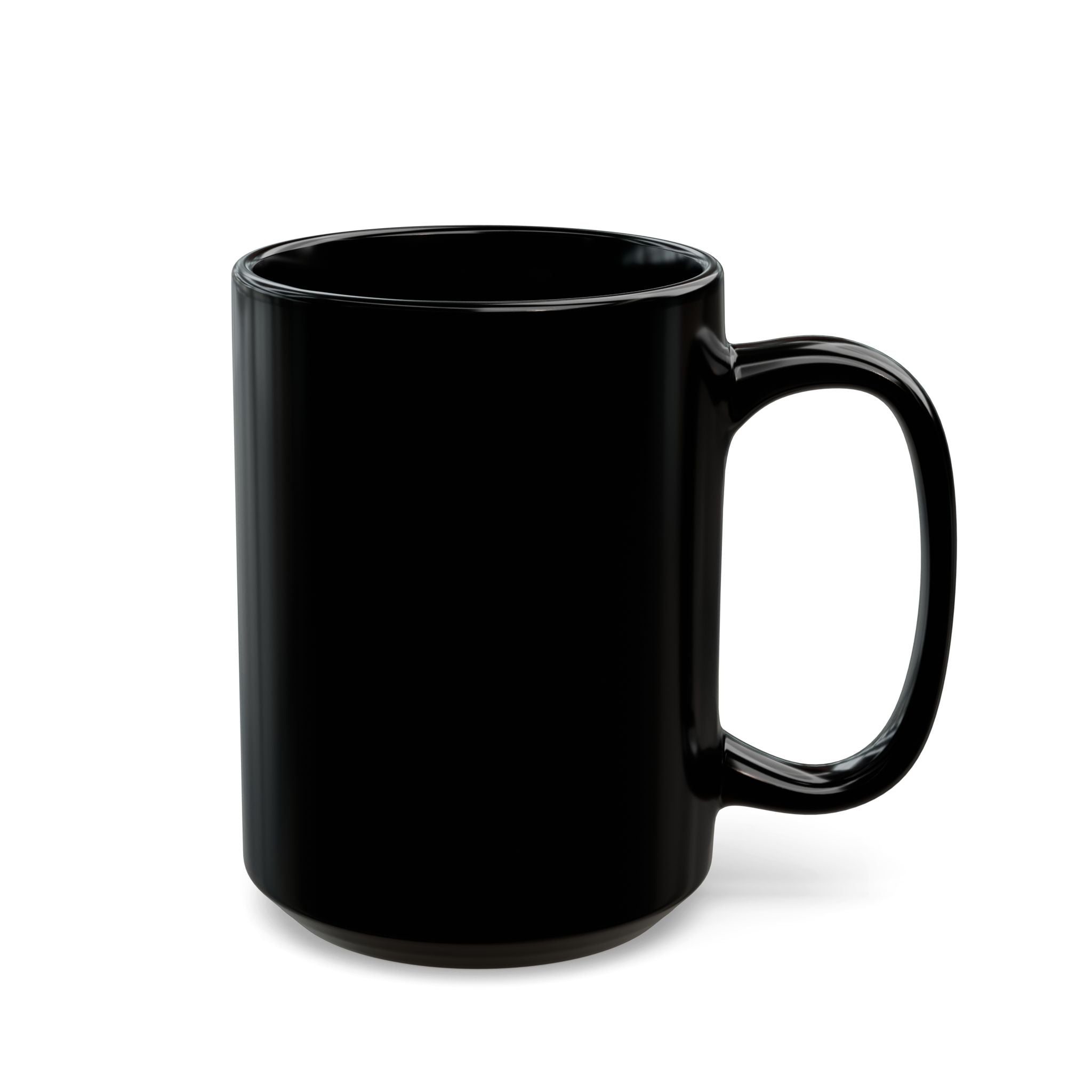 French Bulldog Crest Black Mug (11oz/15oz) – Vintage Dog Lover Coffee Cup