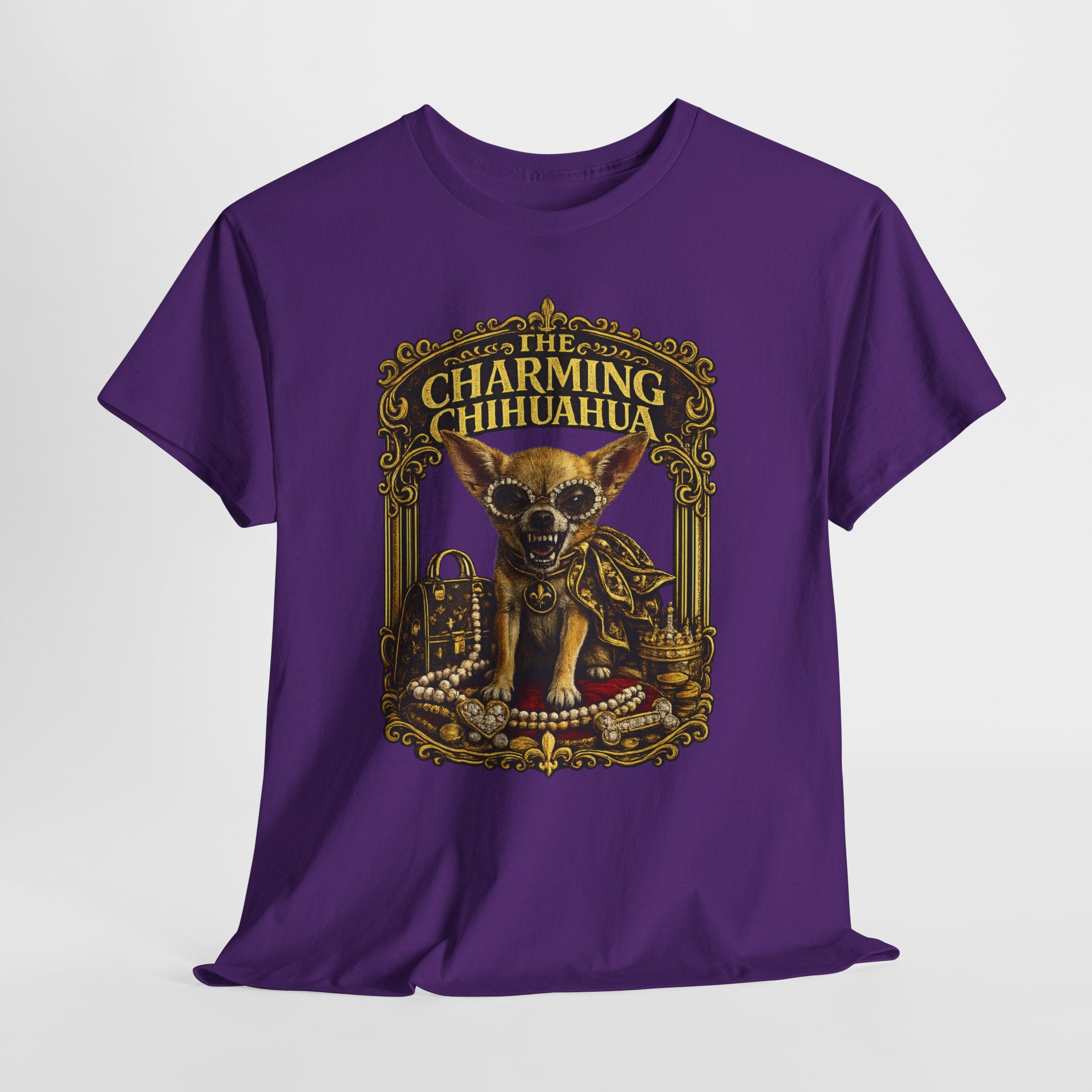 Chihuahua Tee-The Charming Chihuahua T-Shirt — Vintage Pet Portrait Tee