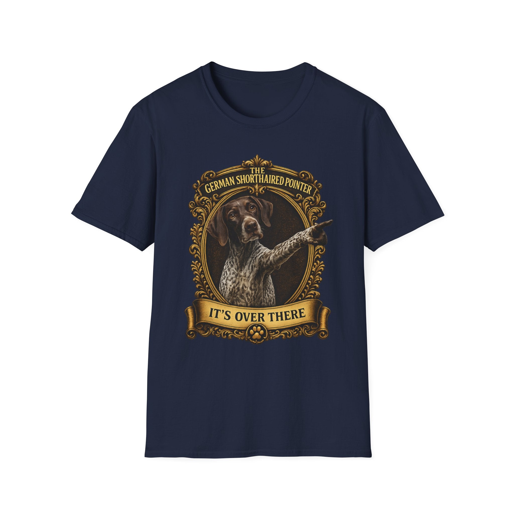 German Shorthaired Pointer T-Shirt – 'It's Over There' Dog Lover Tee