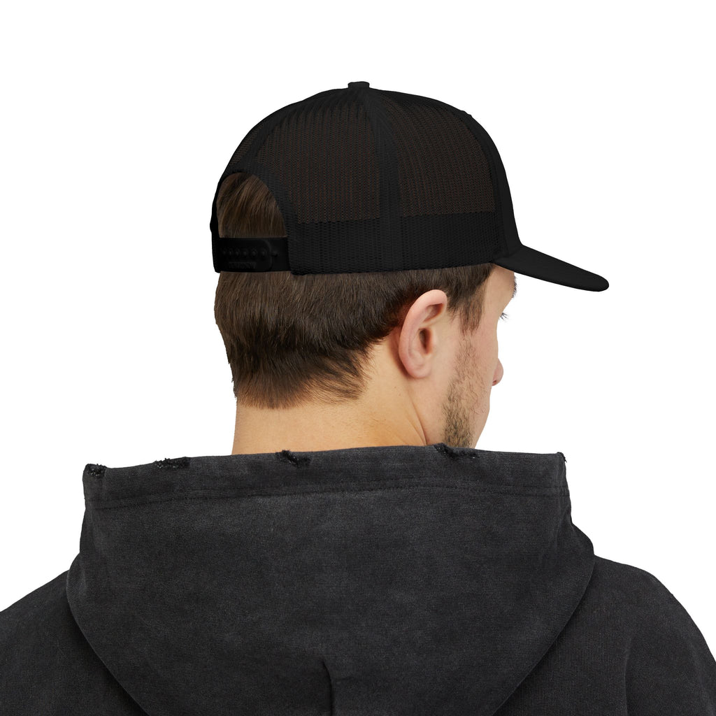 Coop King Trucker Hat - Rooster Farm Snapback Cap