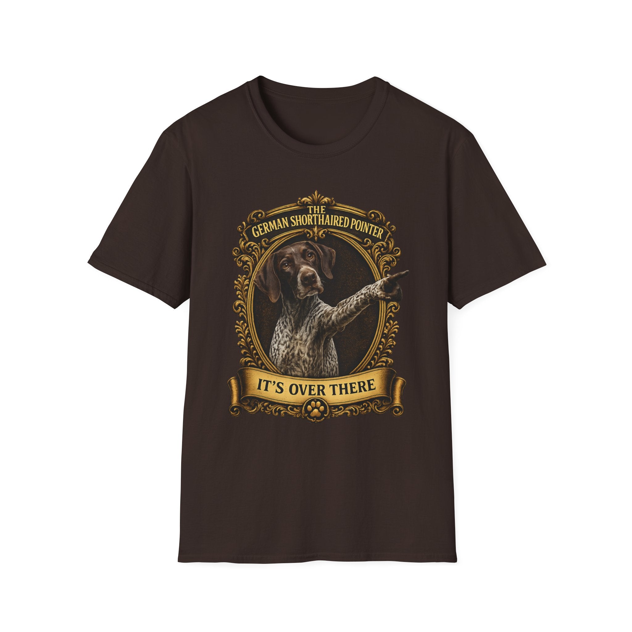 German Shorthaired Pointer T-Shirt – 'It's Over There' Dog Lover Tee