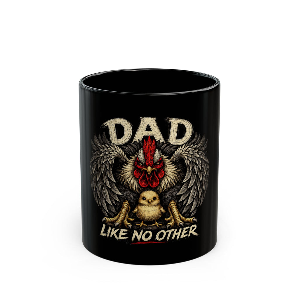 Dad Like No Other Coffee Mug — Rooster & Chick Father's Day Gift (11oz/15oz)