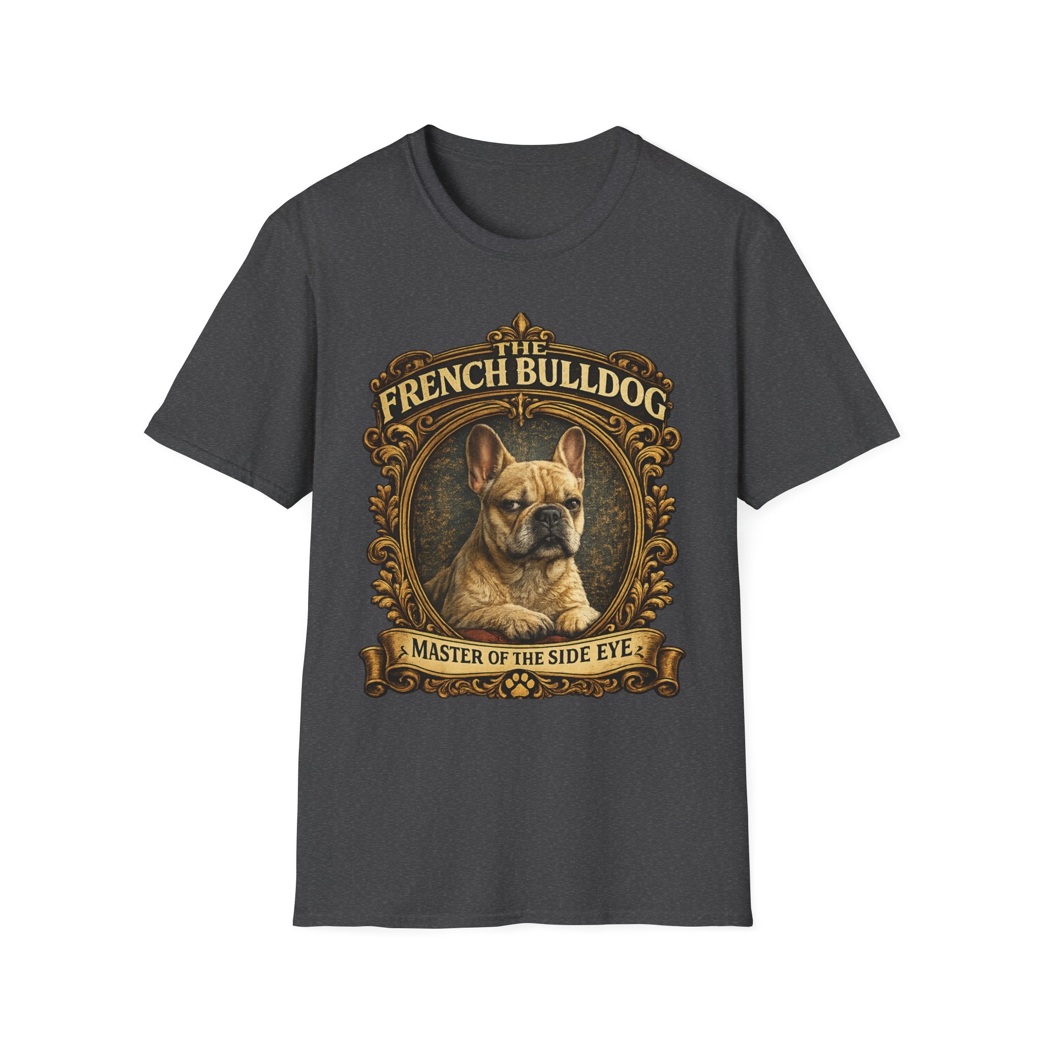 French Bulldog T-Shirt — "The French Bulldog: Master of the Side Eye" Vintage Dog Tee