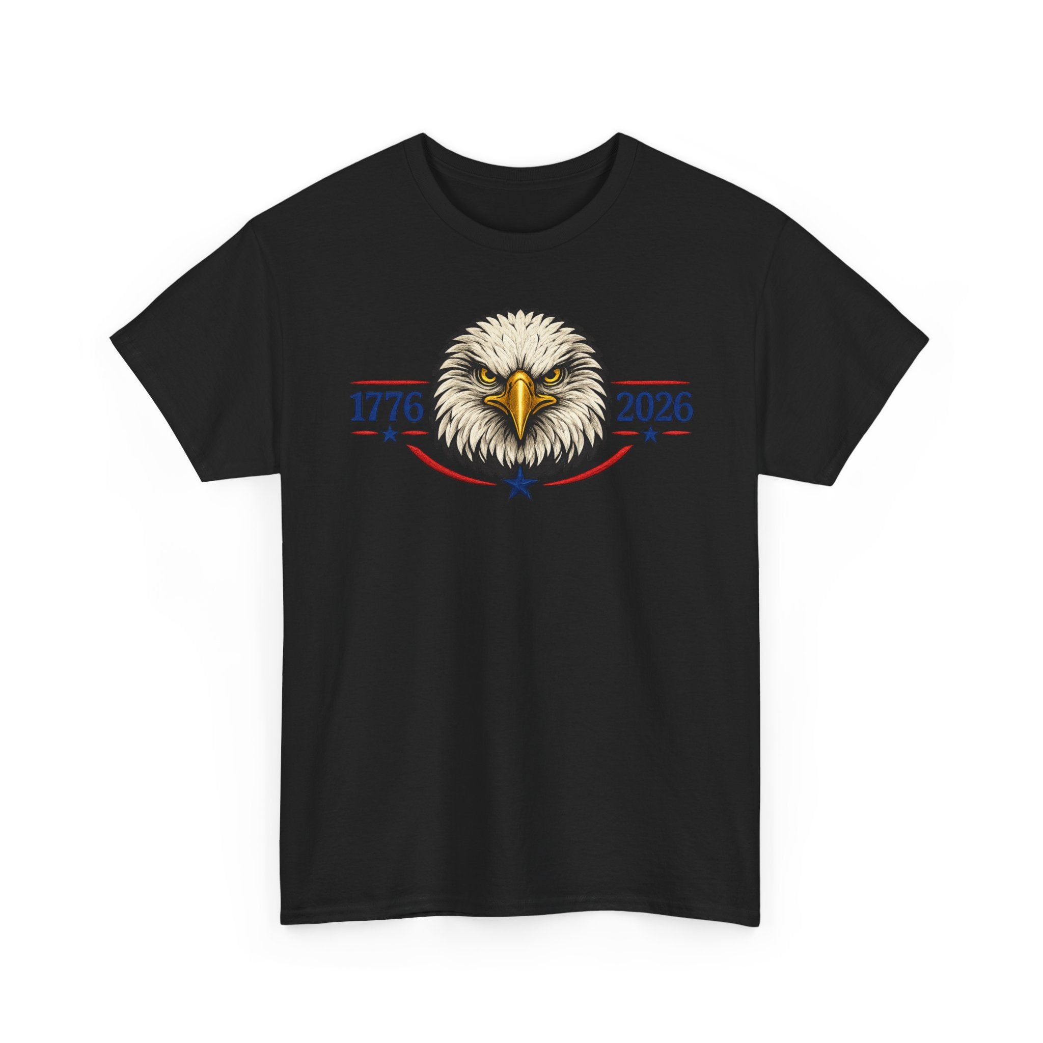 Patriotic Eagle 1776-2026 T-Shirt — American Independence Anniversary Tee