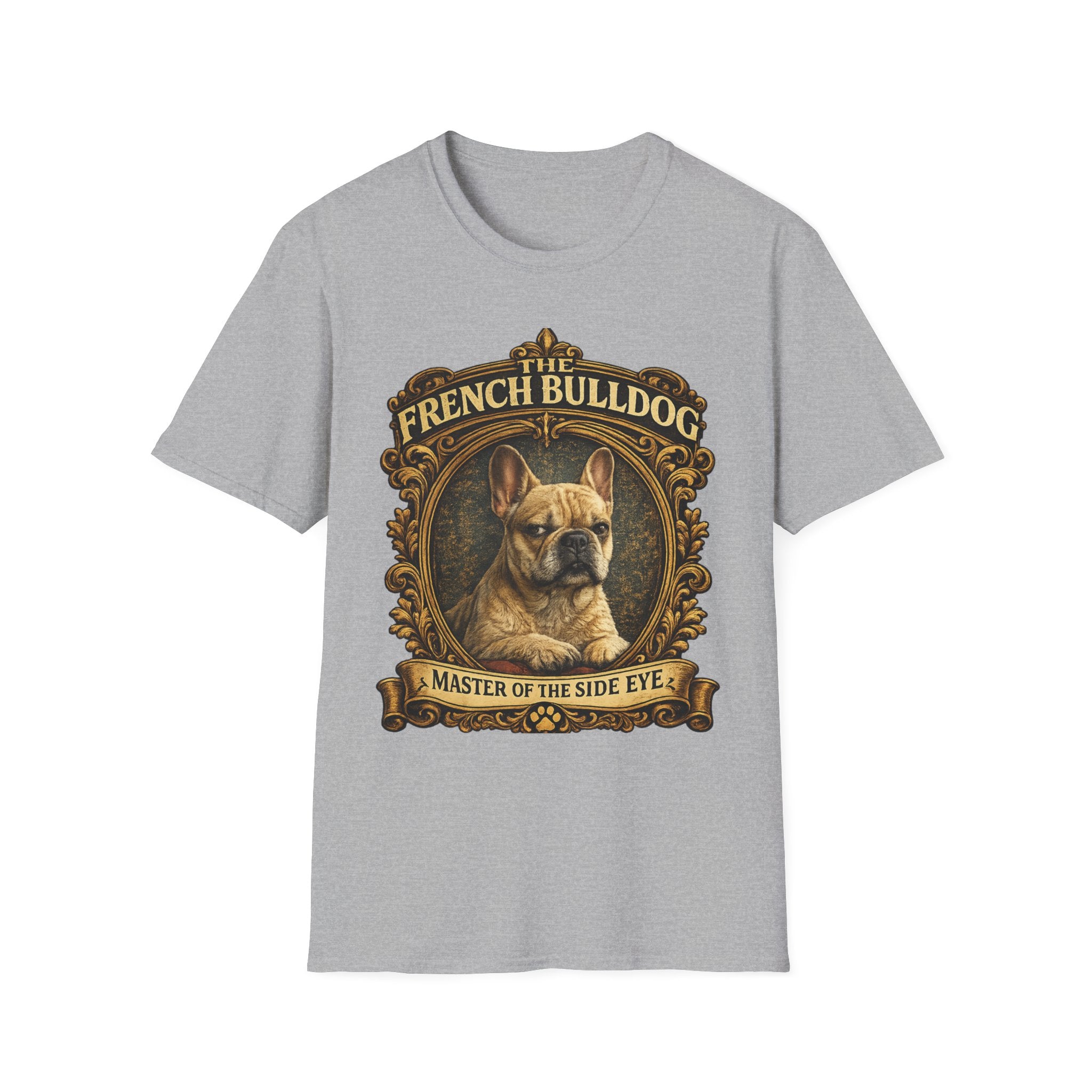 French Bulldog T-Shirt — "The French Bulldog: Master of the Side Eye" Vintage Dog Tee