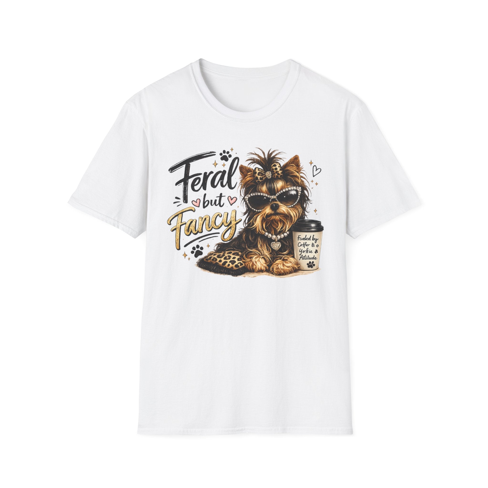 Feral But Fancy Yorkie T‑Shirt