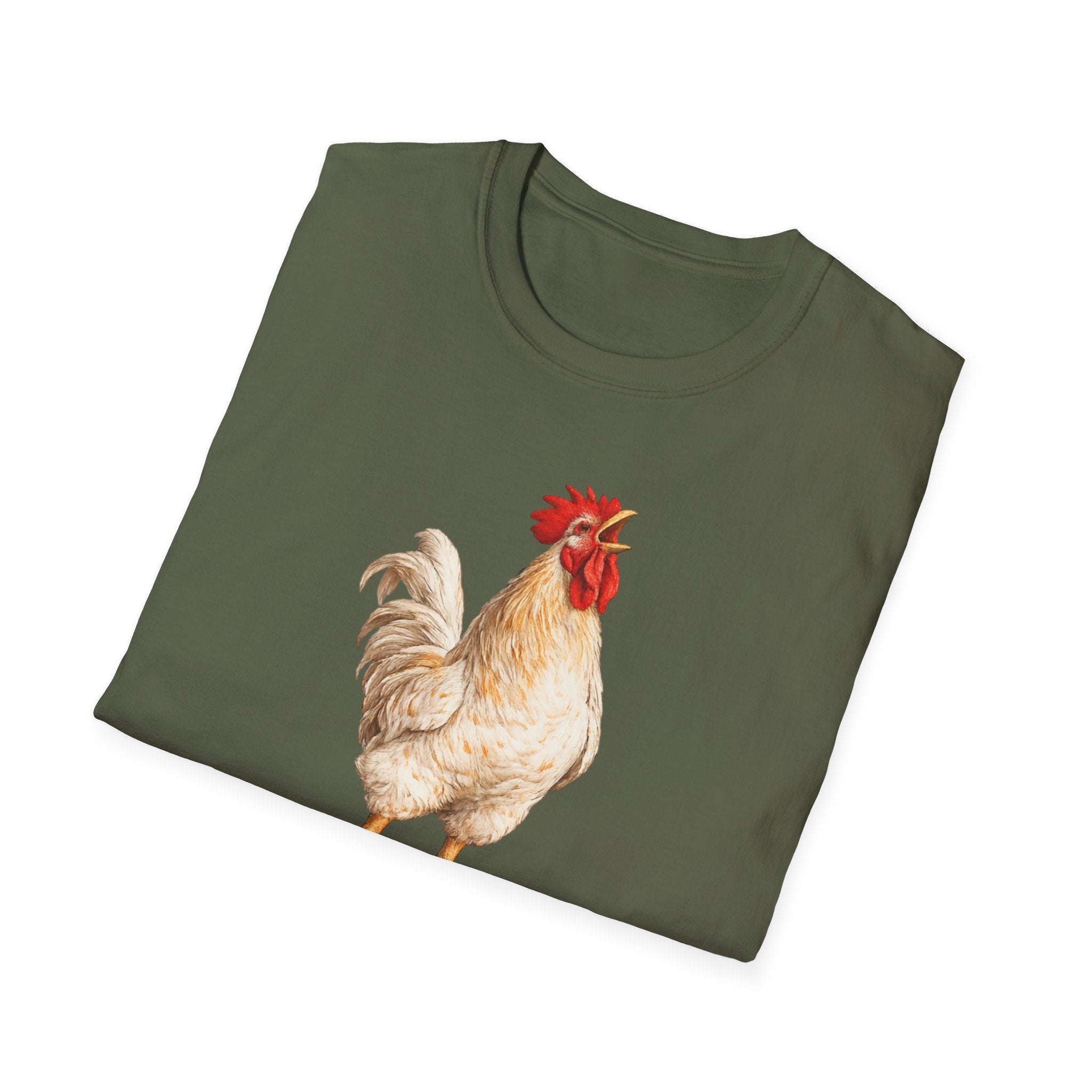 Rooster Morning Mercy T-Shirt – "His mercies are new every morning" Christian Tee