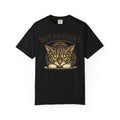 Not Friendly Cat T-Shirt — Retro Grumpy Tabby Graphic Tee