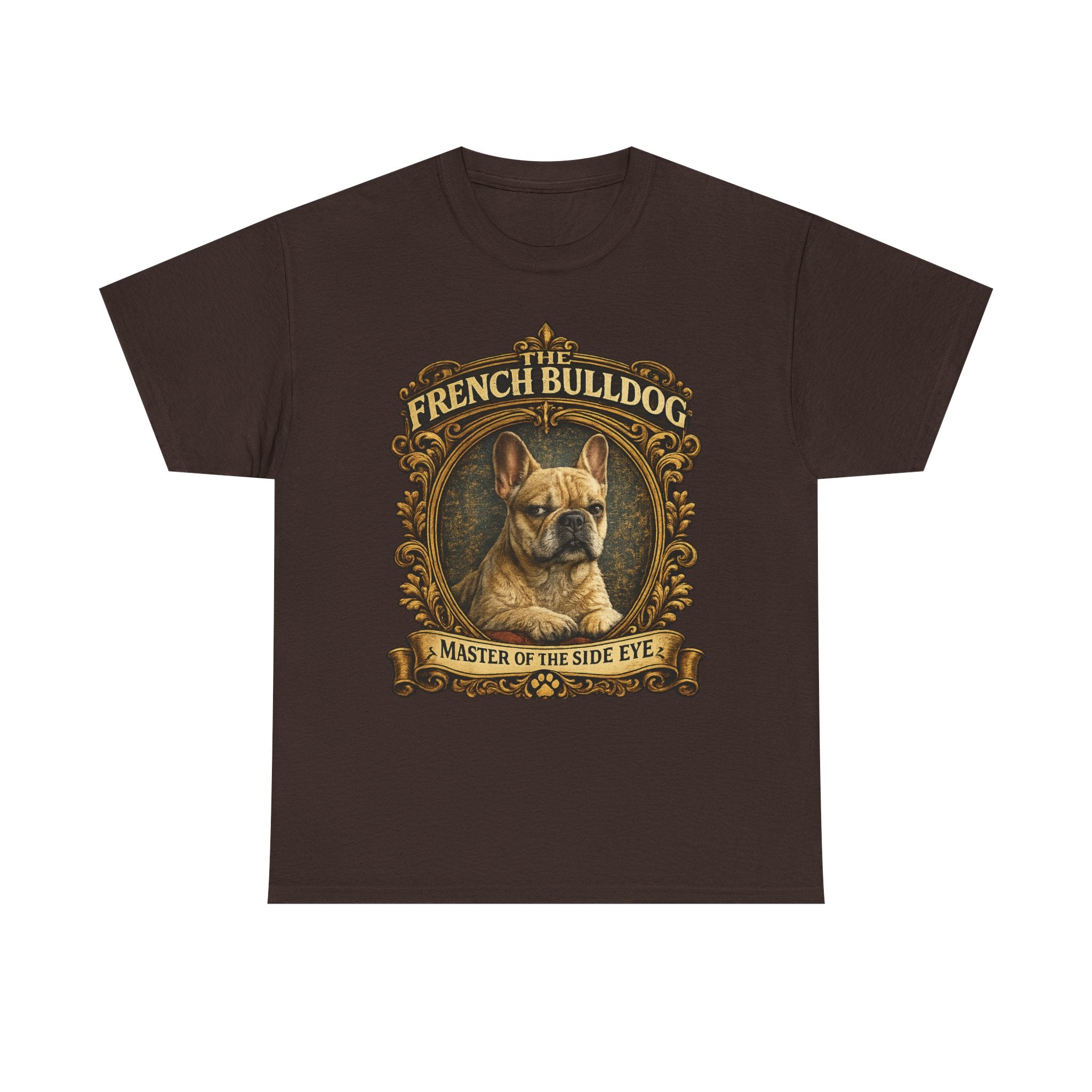 French Bulldog T-Shirt — "Master of the Side Eye" Vintage Dog Tee