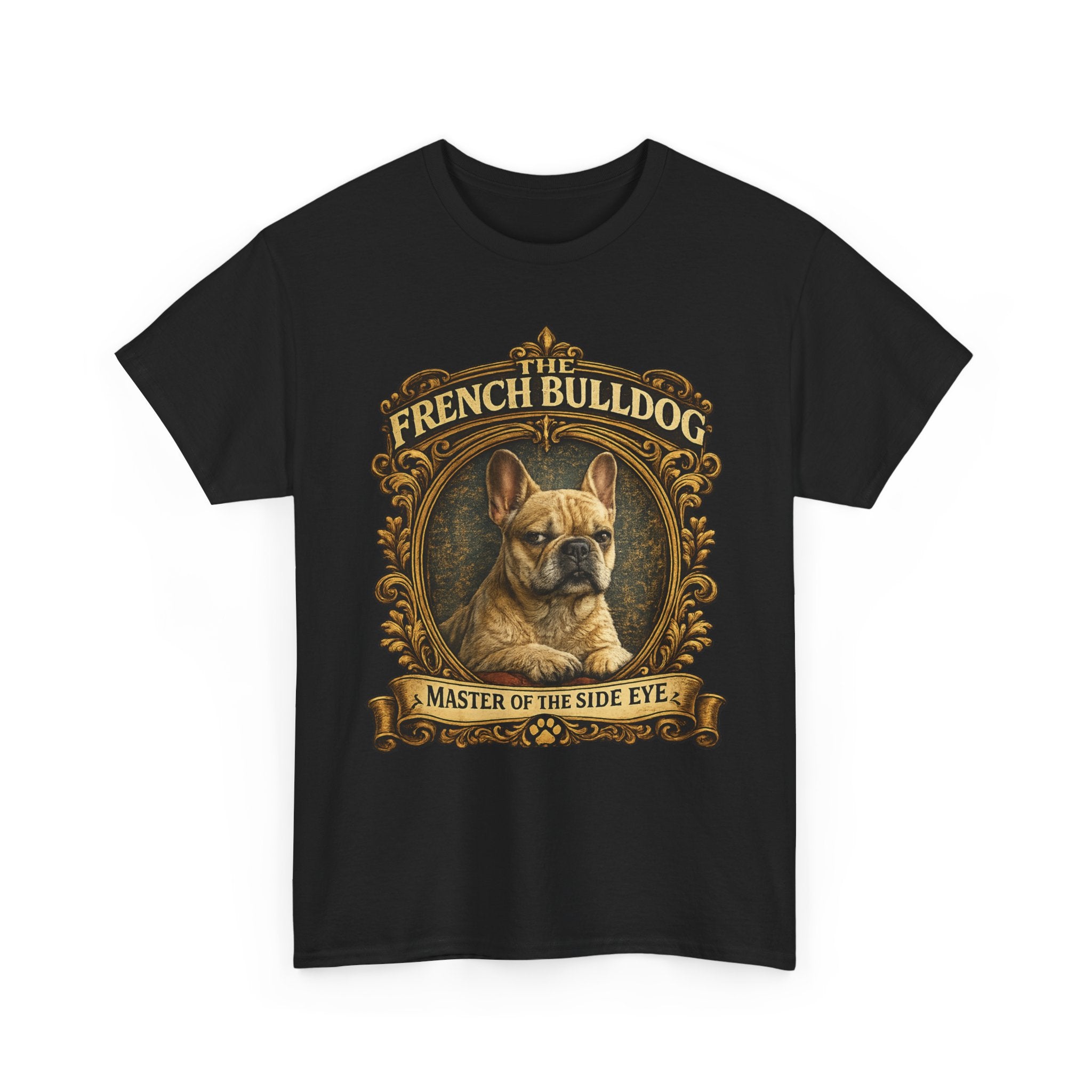 French Bulldog T-Shirt — "Master of the Side Eye" Vintage Dog Tee