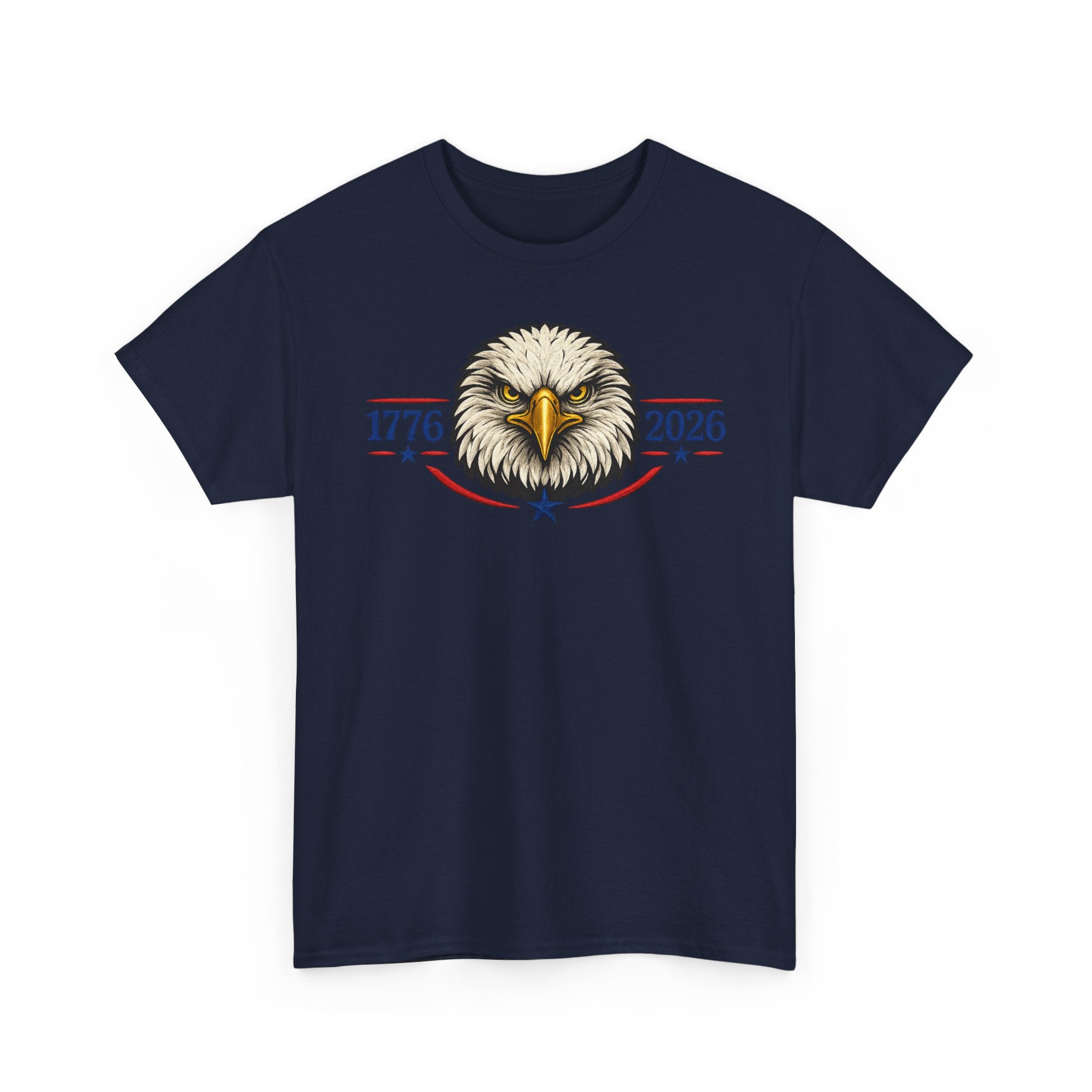 Patriotic Eagle 1776-2026 T-Shirt — American Independence Anniversary Tee