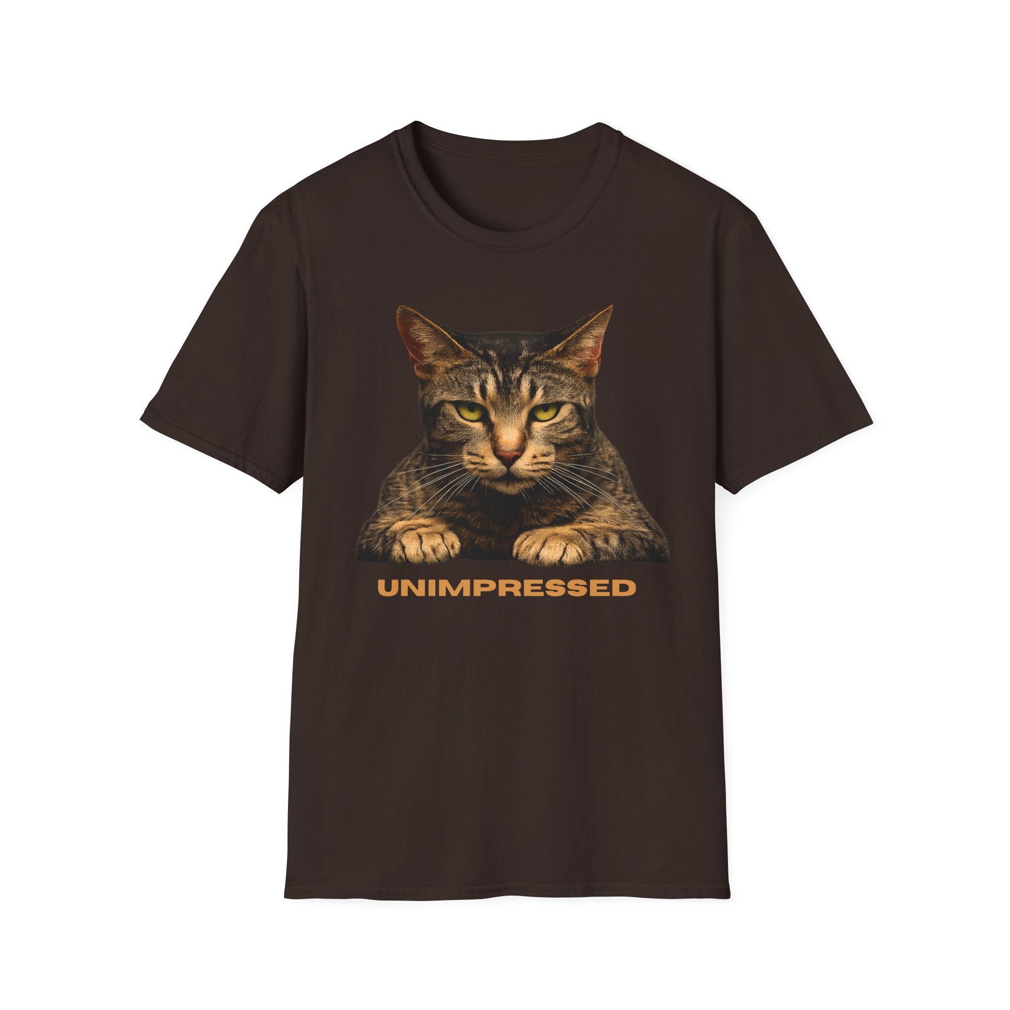 Unimpressed Cat T-Shirt — Funny Grumpy Cat Graphic Tee