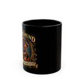 Dachshund Lover Mug – "Dachshund: ""The long and the short of it"   Black Ceramic Coffee Cup 11oz)