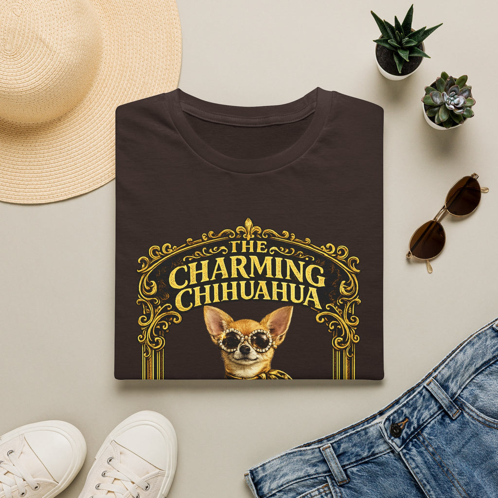 Chihuahua T-Shirt — Vintage "Charming Chihuahua"  Graphic Tee