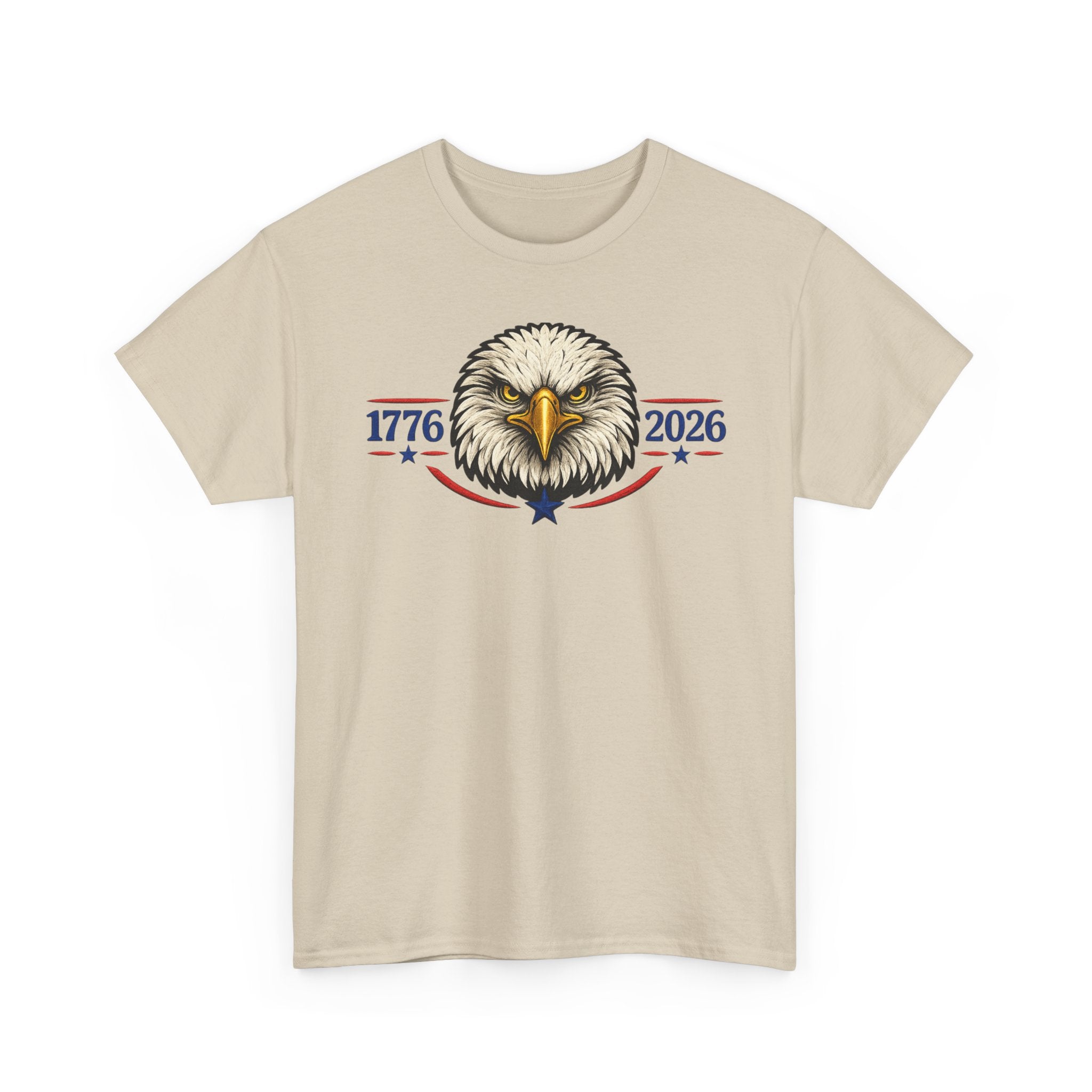 Patriotic Eagle 1776-2026 T-Shirt — American Independence Anniversary Tee