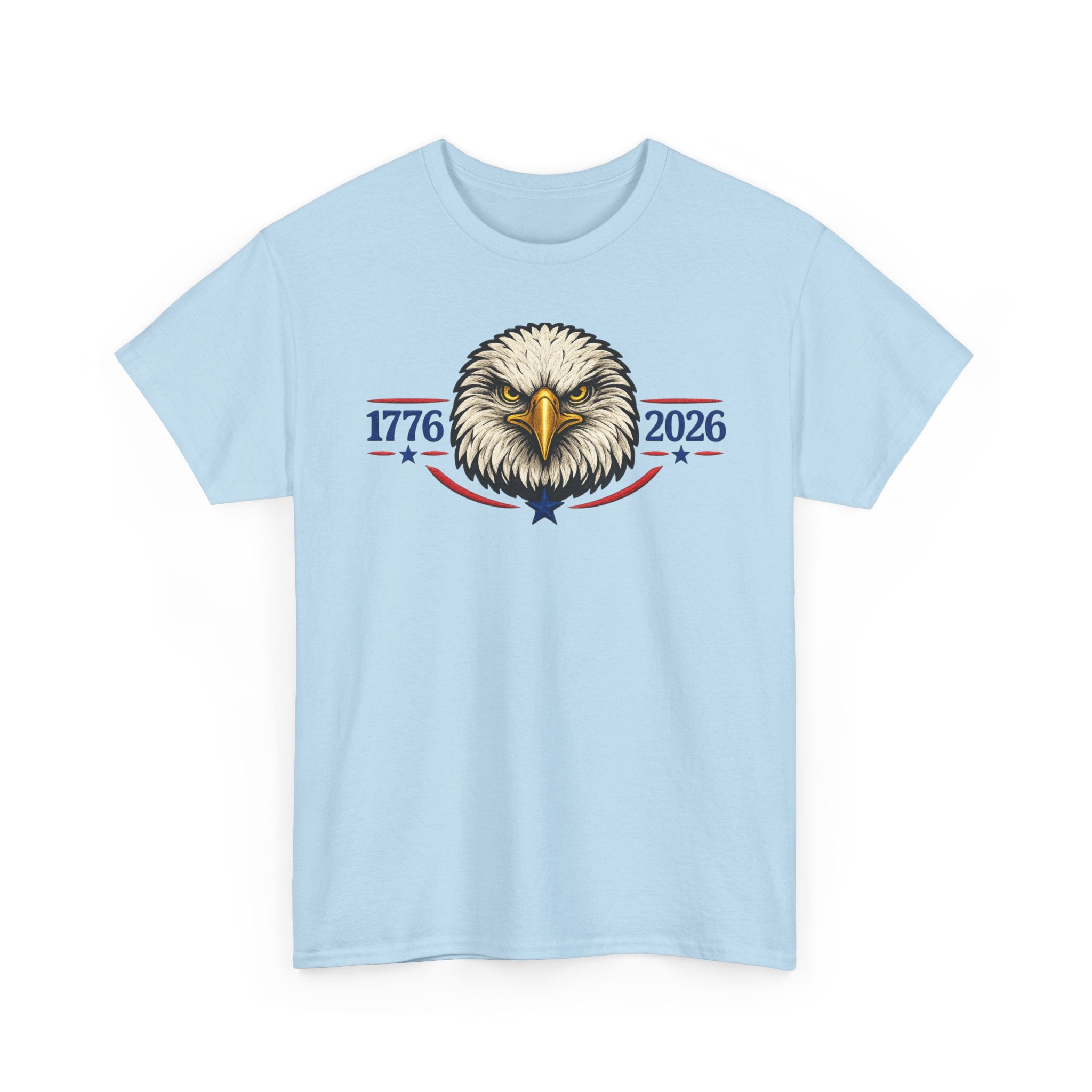 Patriotic Eagle 1776-2026 T-Shirt — American Independence Anniversary Tee