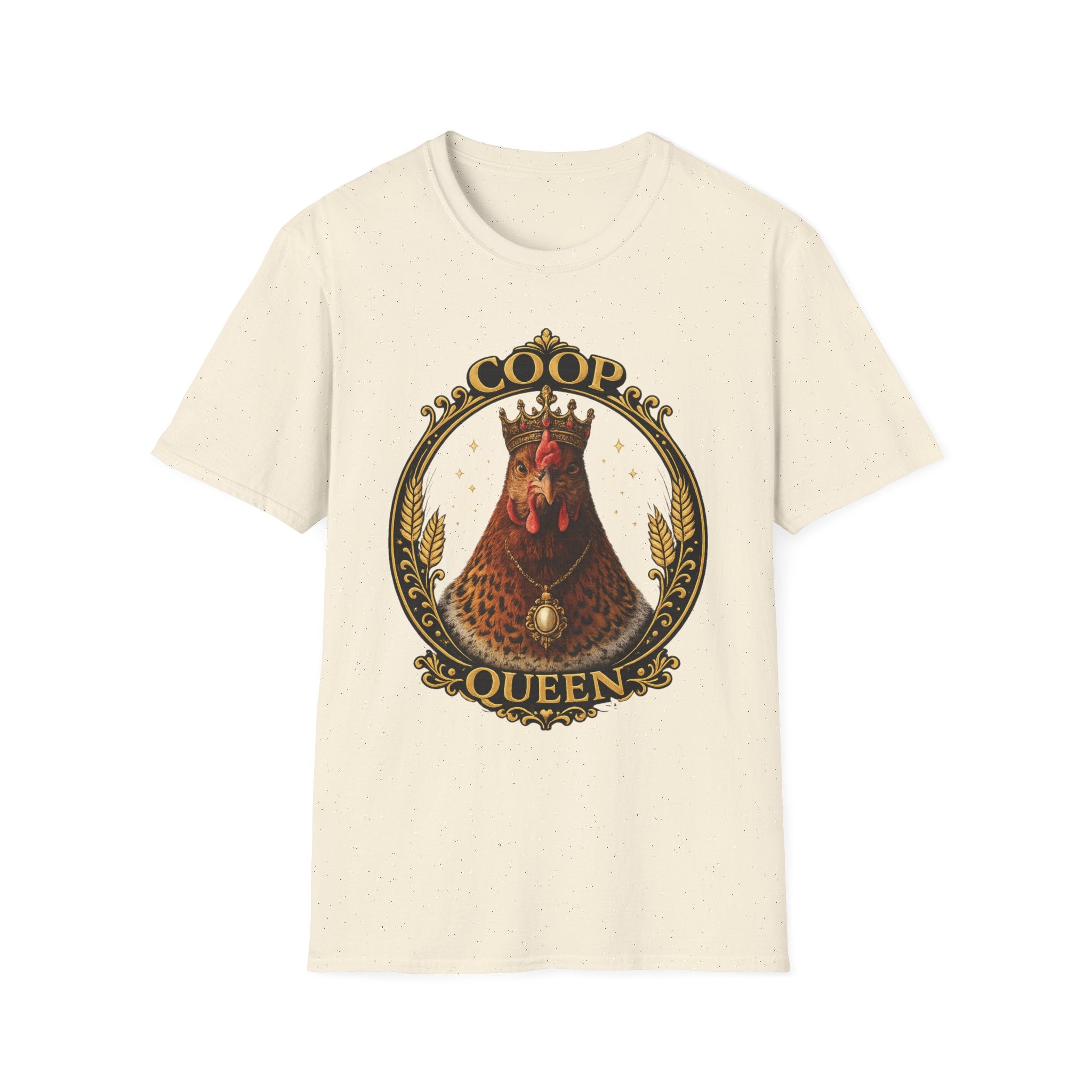 Coop Queen T-Shirt — Regal Hen Farmstead Graphic Tee