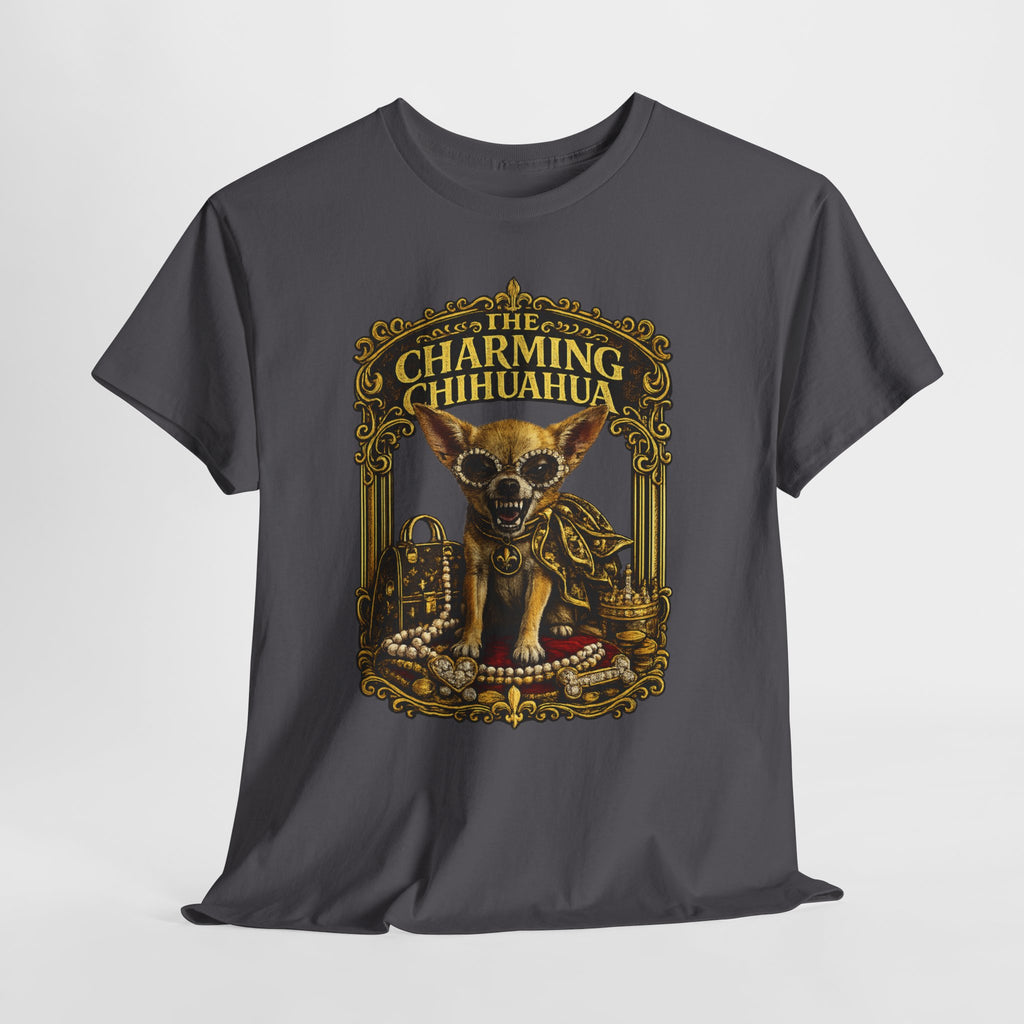 Chihuahua Tee-The Charming Chihuahua T-Shirt — Vintage Pet Portrait Tee