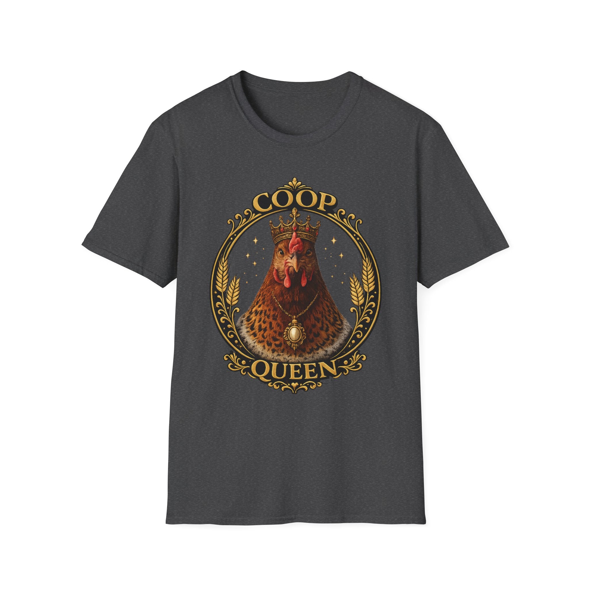 Coop Queen T-Shirt — Regal Hen Farmstead Graphic Tee