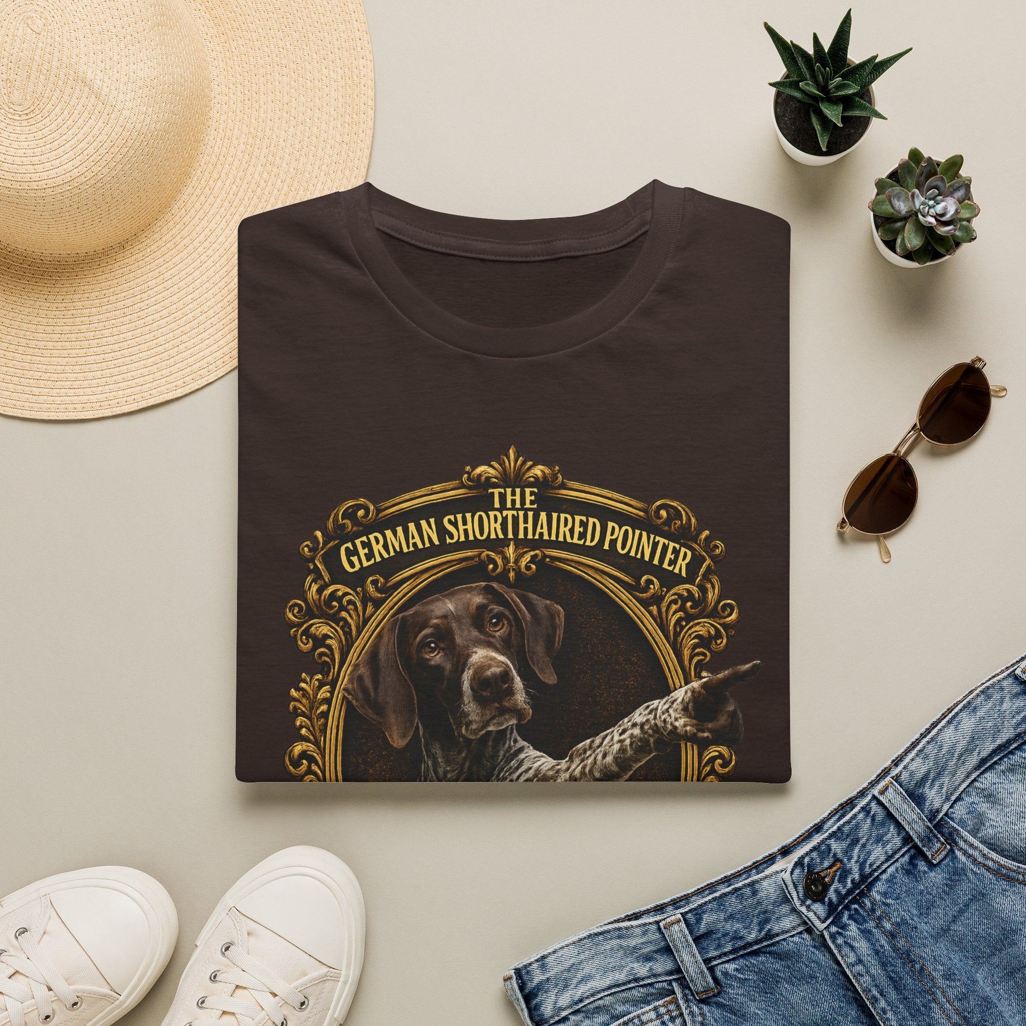 German Shorthaired Pointer T-Shirt – 'It's Over There' Dog Lover Tee