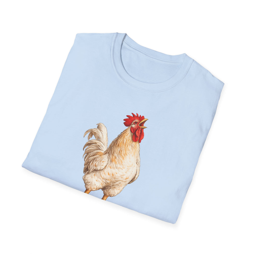 Rooster Morning Mercy T-Shirt – "His mercies are new every morning" Christian Tee