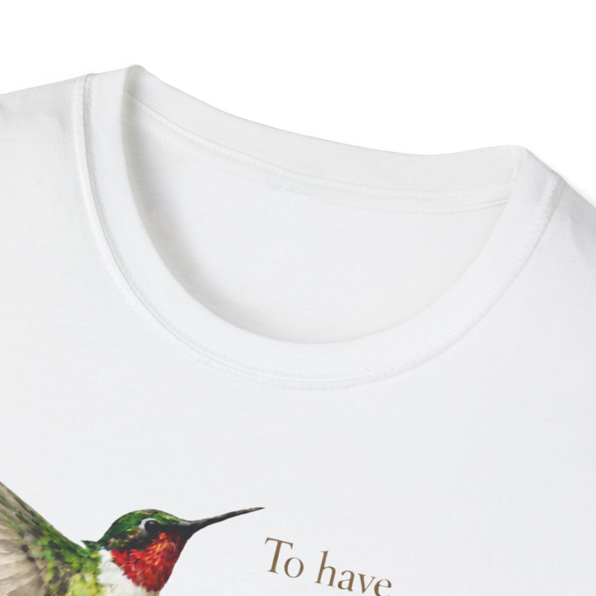 Hummingbird 'To Have Faith Is To Have Wings' T-Shirt