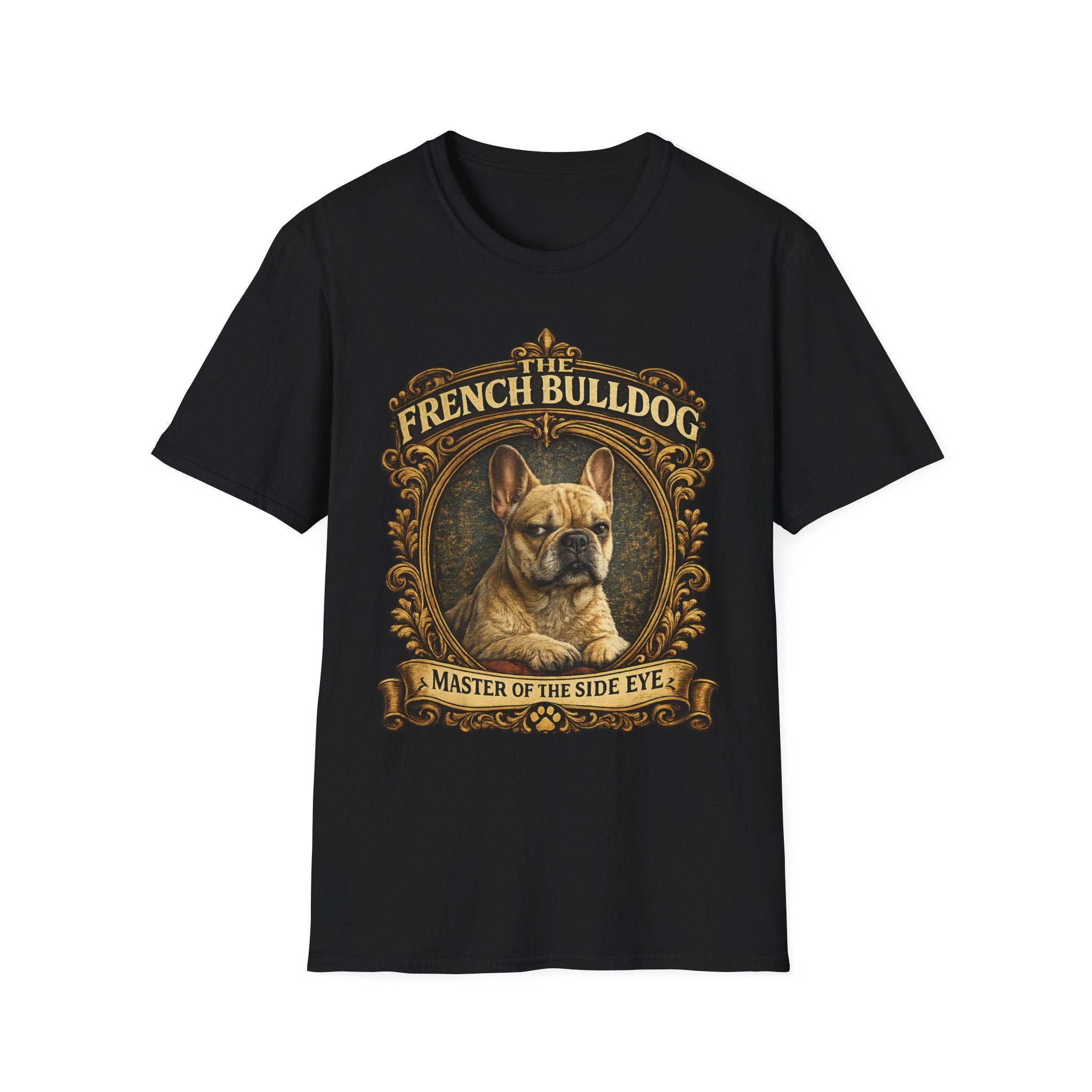 French Bulldog T-Shirt — "The French Bulldog: Master of the Side Eye" Vintage Dog Tee