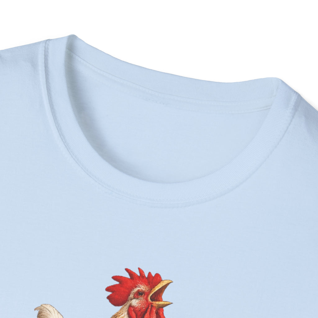Rooster Morning Mercy T-Shirt – "His mercies are new every morning" Christian Tee