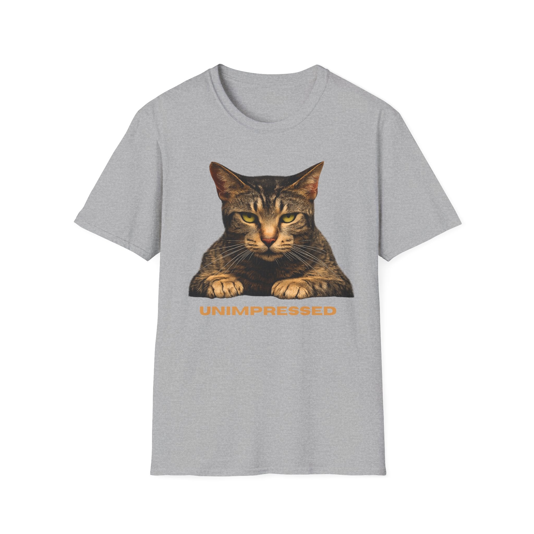 Unimpressed Cat T-Shirt — Funny Grumpy Cat Graphic Tee