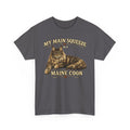 Maine Coon Cat T-Shirt — "My Main Squeeze" Vintage Cat Lover Tee