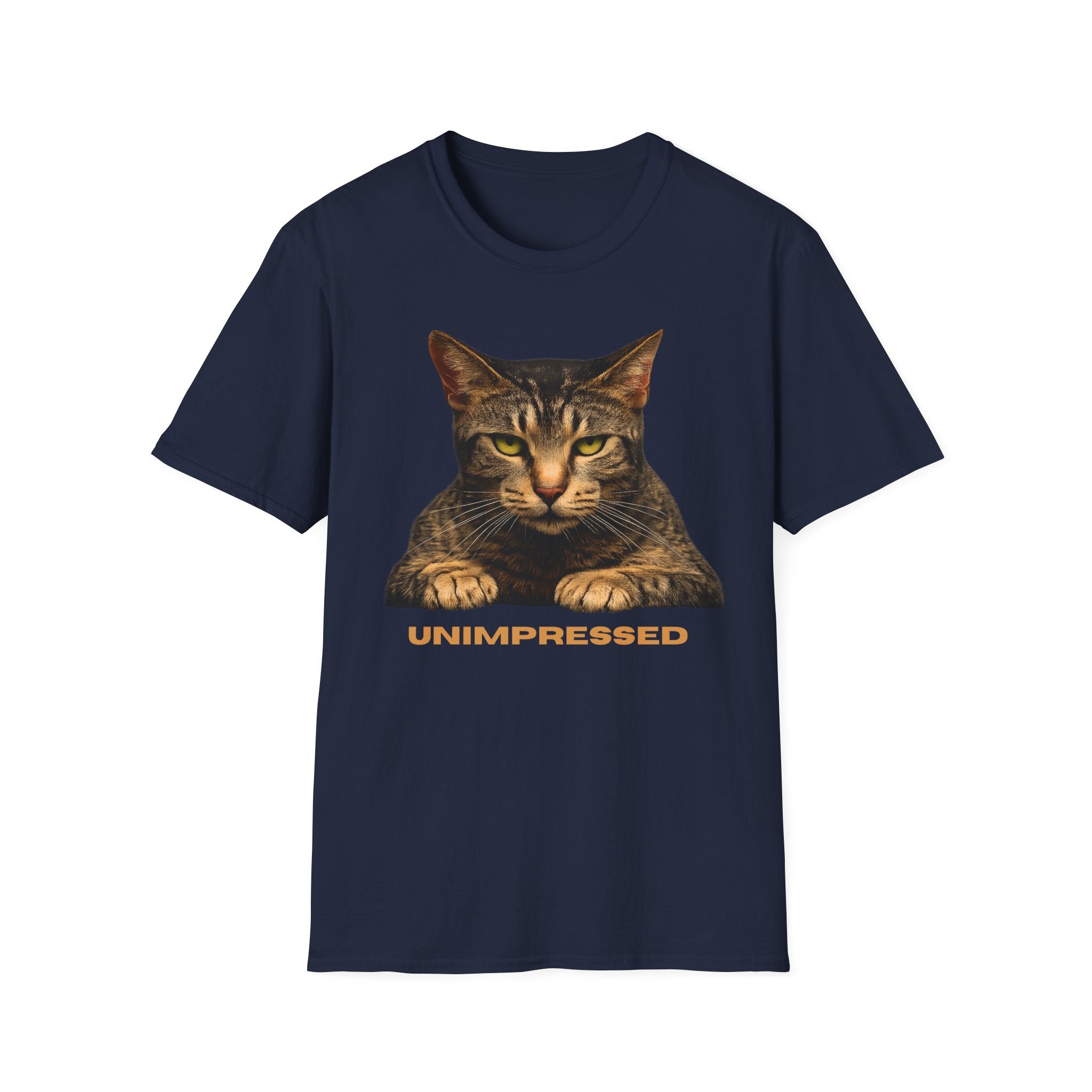 Unimpressed Cat T-Shirt — Funny Grumpy Cat Graphic Tee