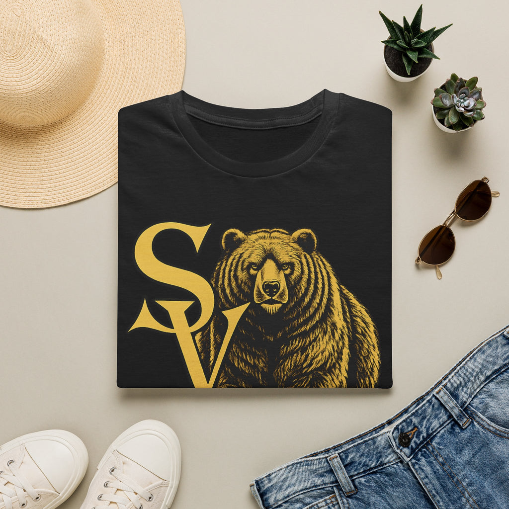 Bear Logo T-Shirt — SV Vintage Collegiate Graphic