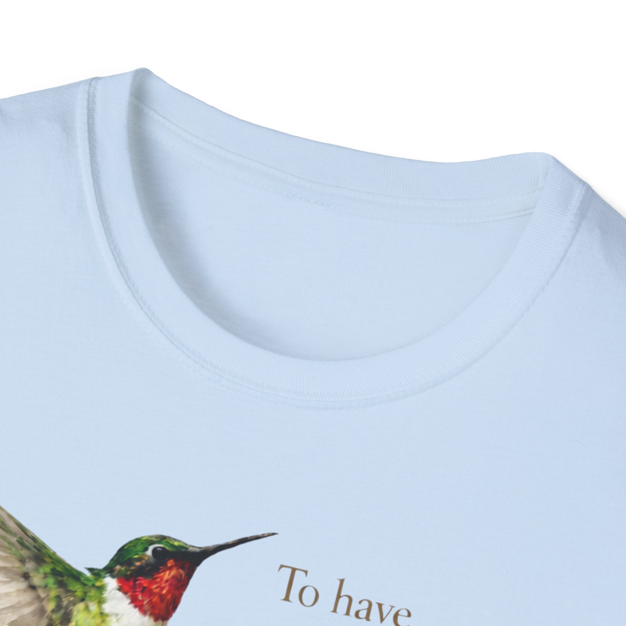Hummingbird 'To Have Faith Is To Have Wings' T-Shirt