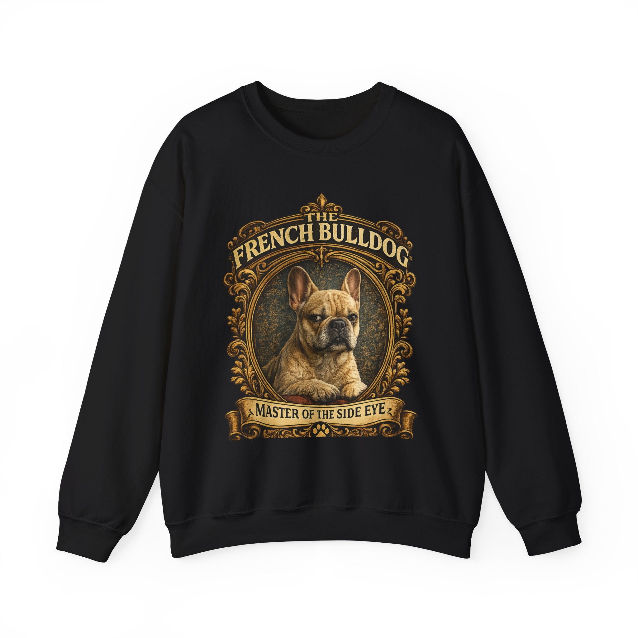 French Bulldog Sweatshirt — "Master of the Side Eye" Vintage-Style Crewneck