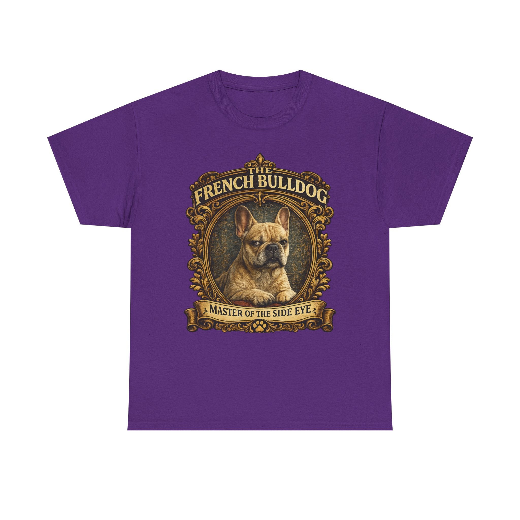 French Bulldog T-Shirt — "Master of the Side Eye" Vintage Dog Tee