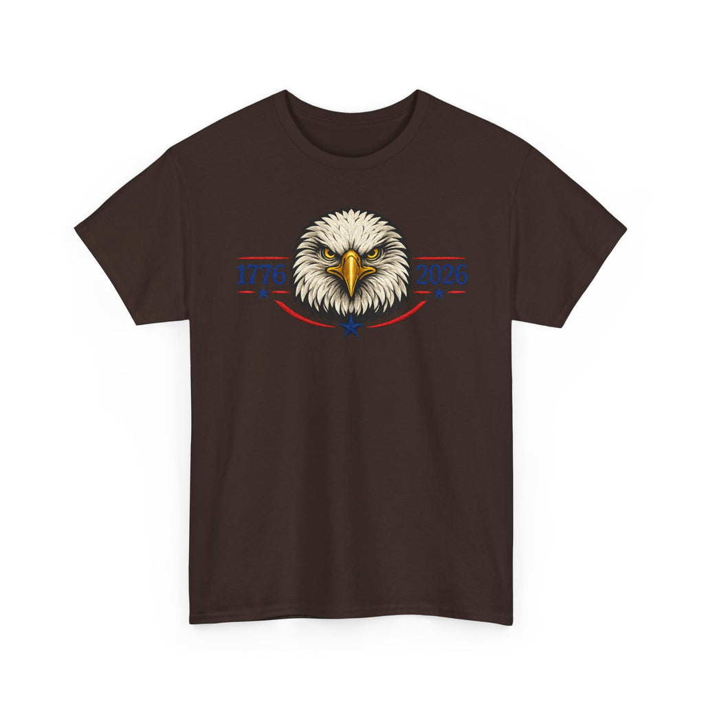 Patriotic Eagle 1776-2026 T-Shirt — American Independence Anniversary Tee