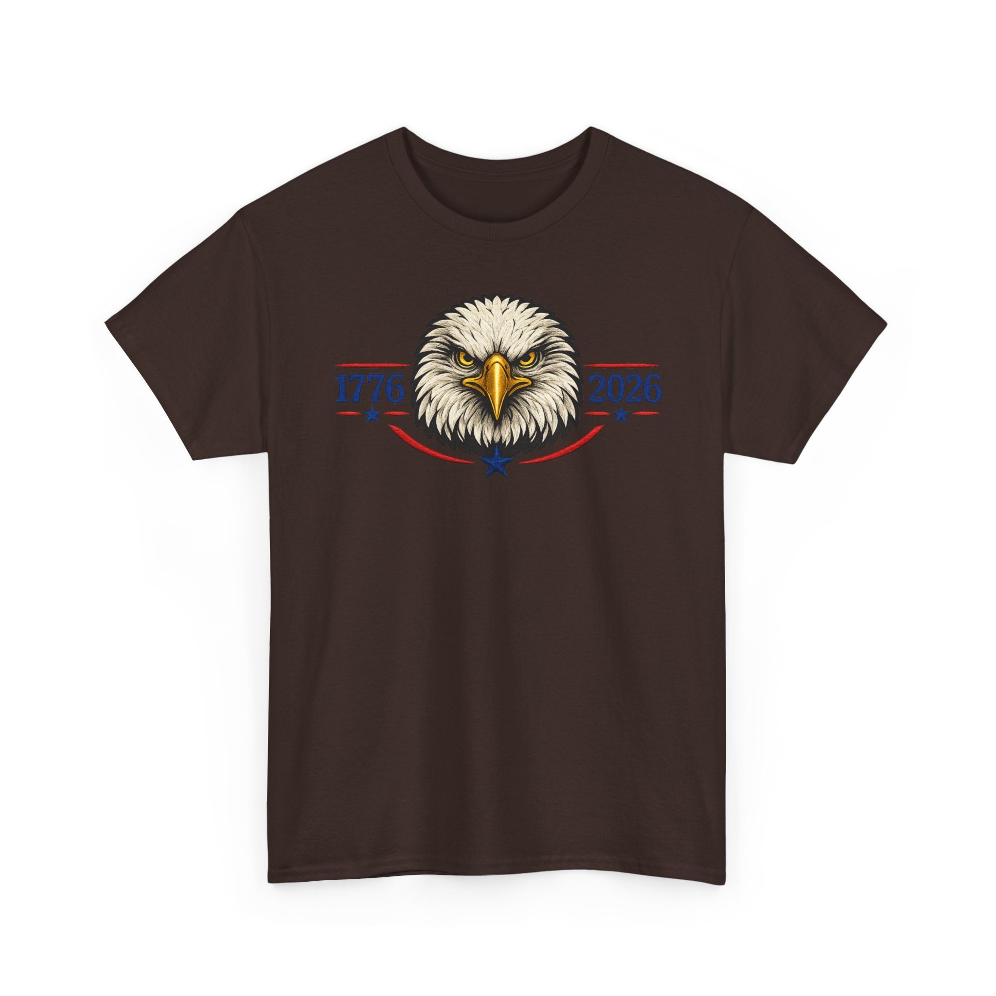 Patriotic Eagle 1776-2026 T-Shirt — American Independence Anniversary Tee