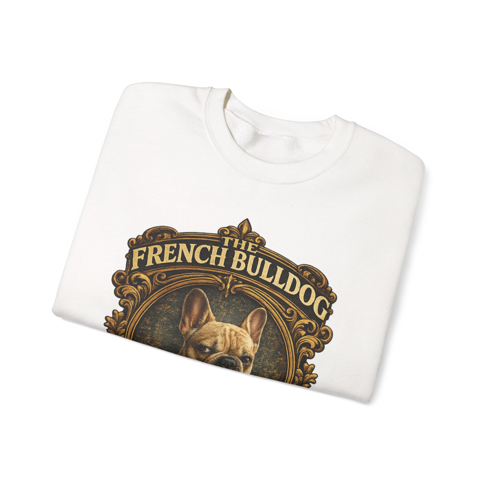 French Bulldog Sweatshirt — "Master of the Side Eye" Vintage-Style Crewneck