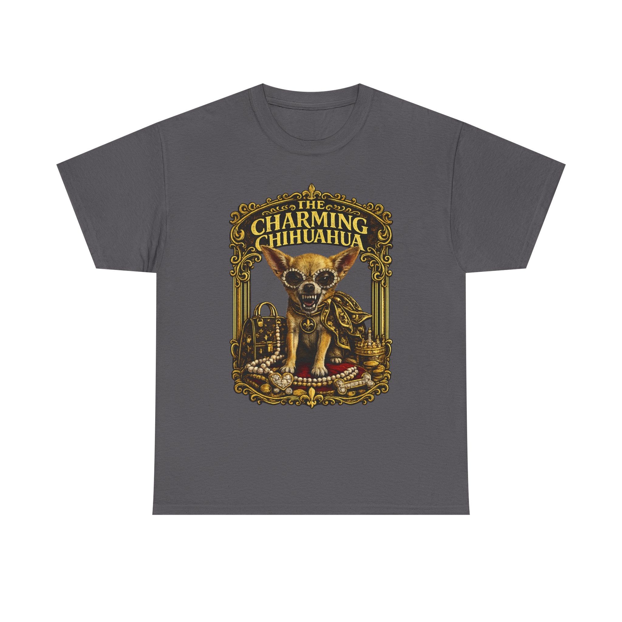 Chihuahua Tee-The Charming Chihuahua T-Shirt — Vintage Pet Portrait Tee
