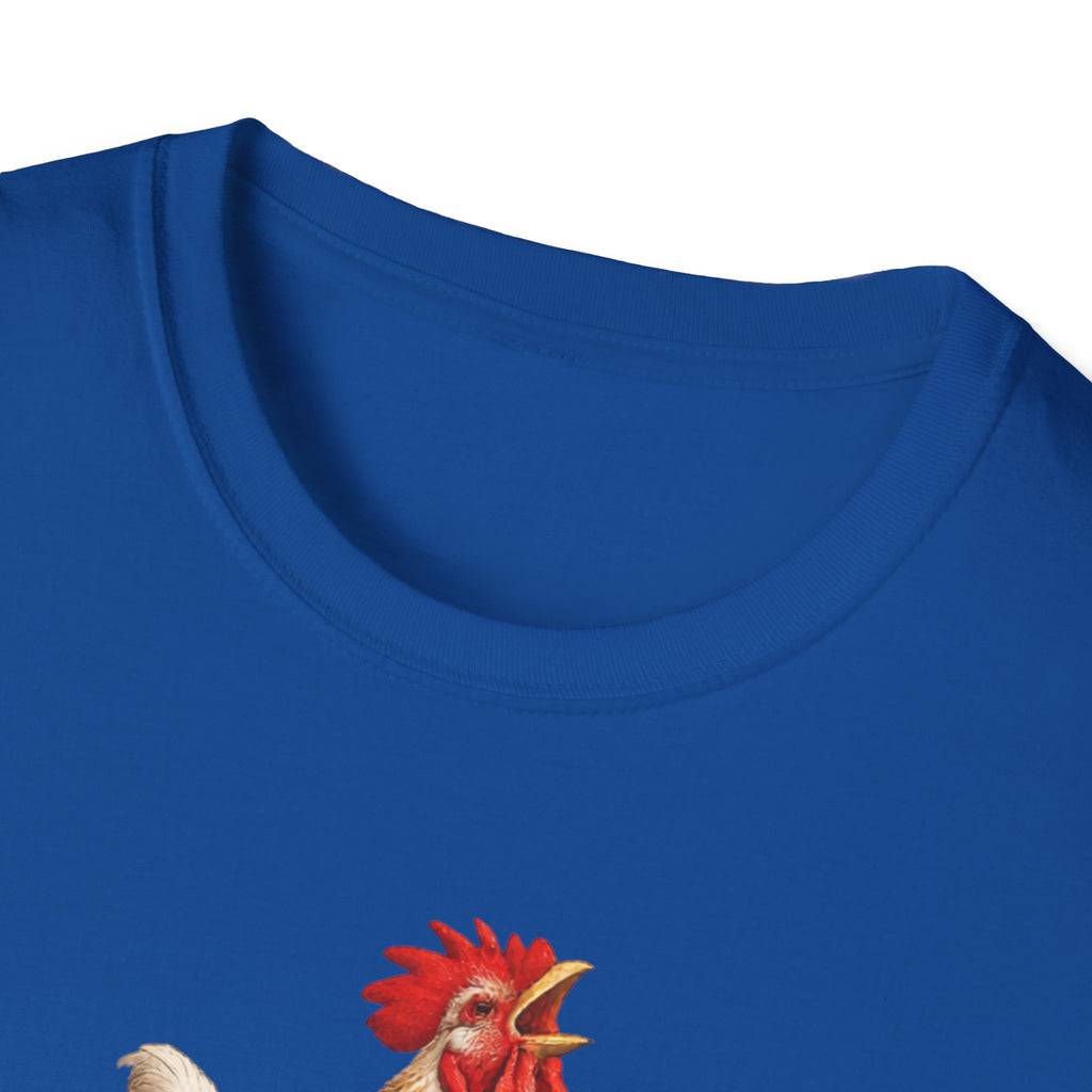 Rooster Morning Mercy T-Shirt – "His mercies are new every morning" Christian Tee