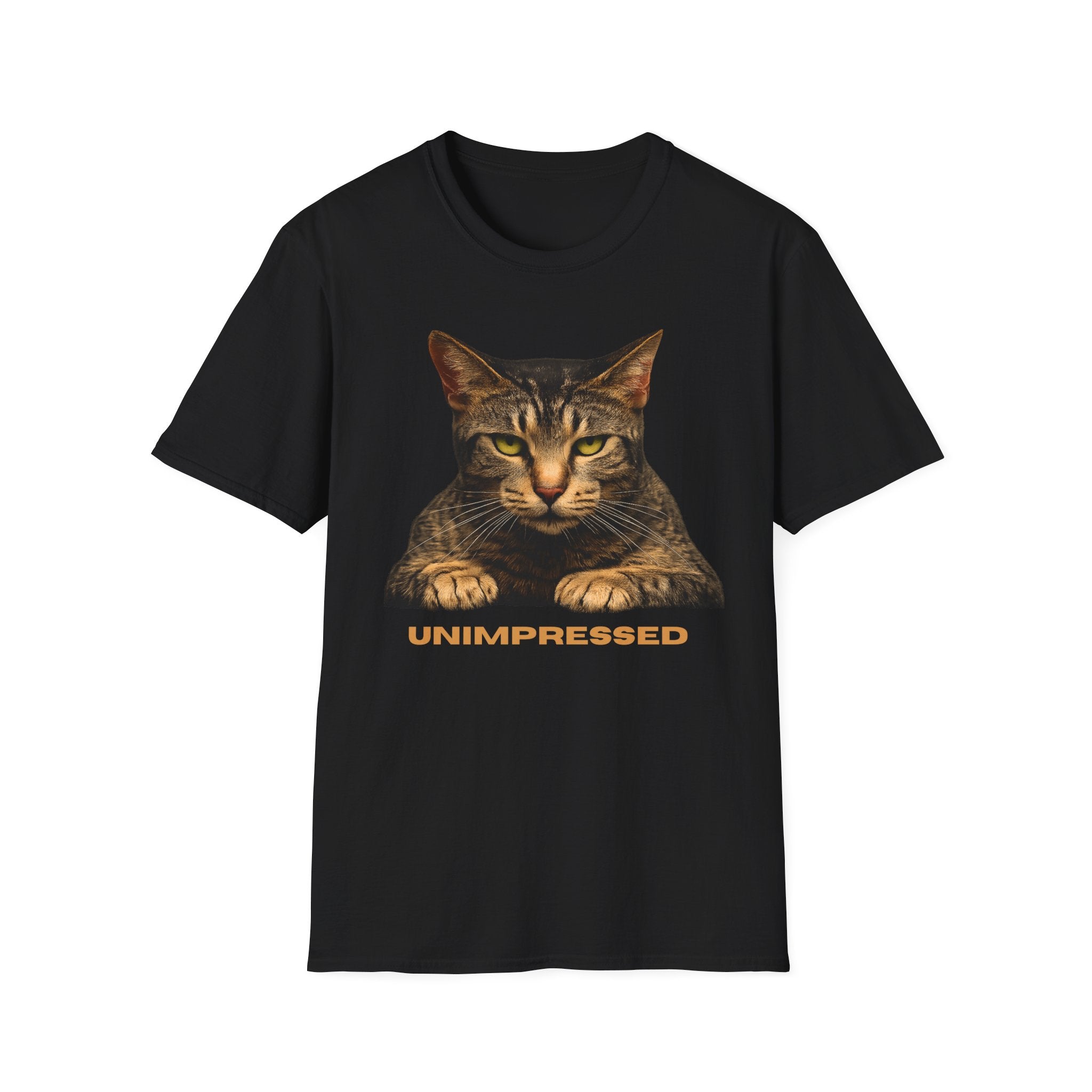 Unimpressed Cat T-Shirt — Funny Grumpy Cat Graphic Tee