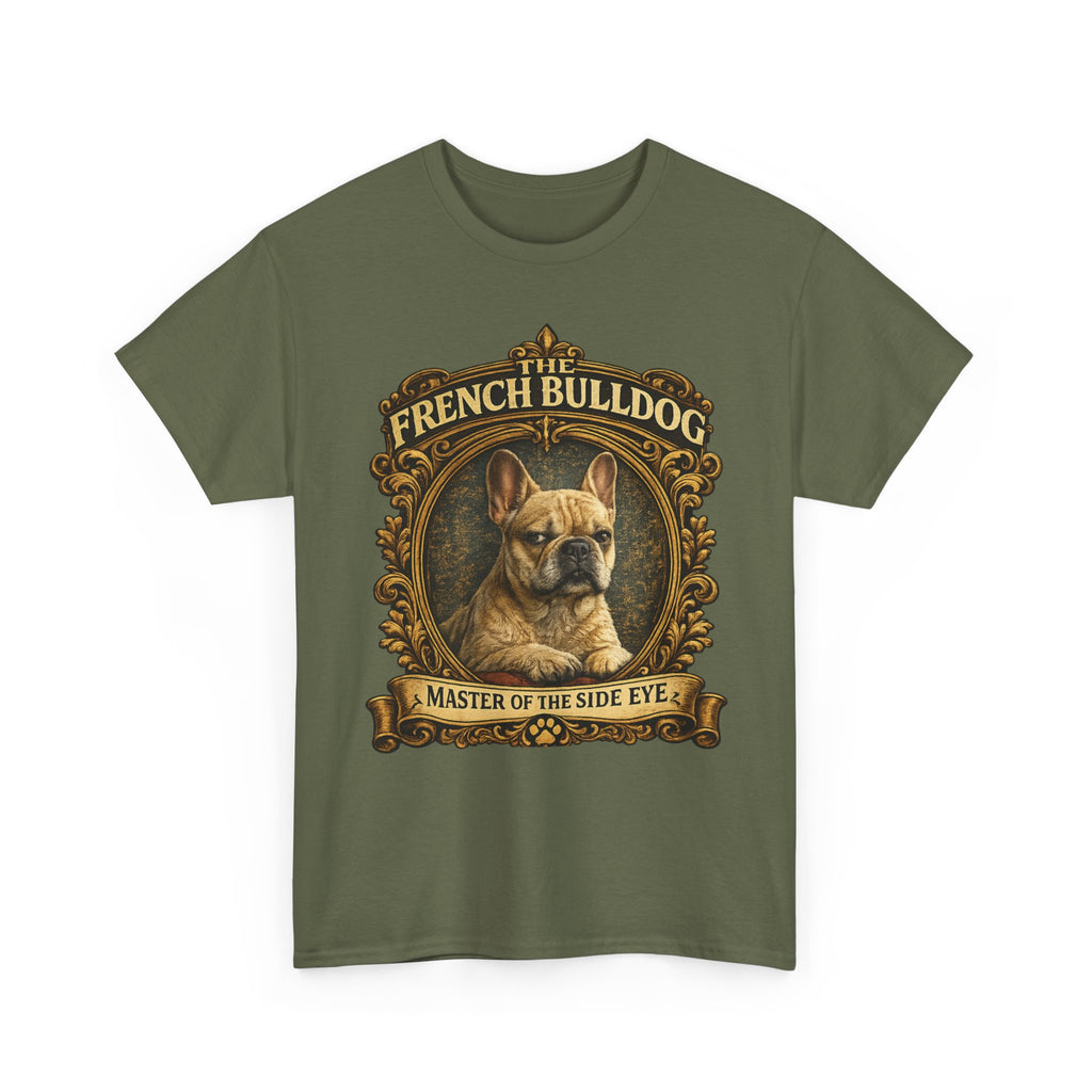 French Bulldog T-Shirt — "Master of the Side Eye" Vintage Dog Tee