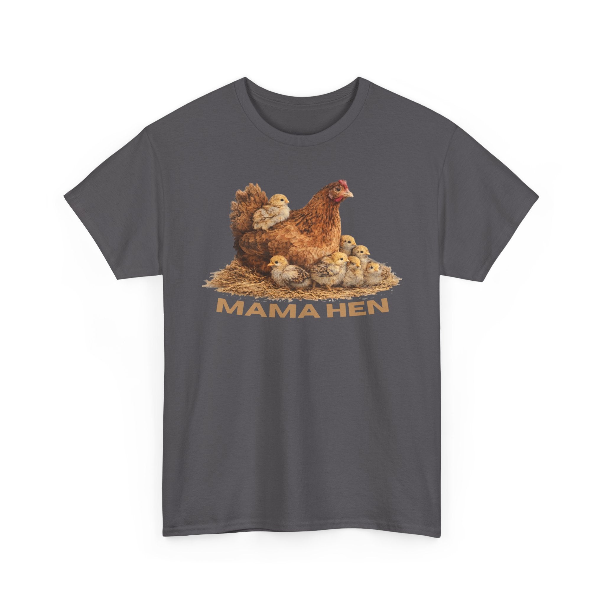 Mama Hen T-Shirt – Vintage Farmhouse Chicken Tee for Moms & Animal Lovers