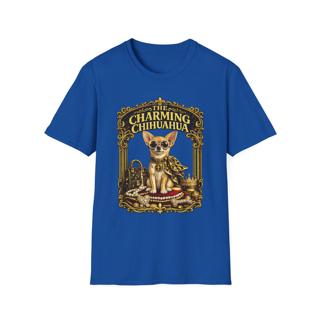 Chihuahua T-Shirt — Vintage "Charming Chihuahua"  Graphic Tee