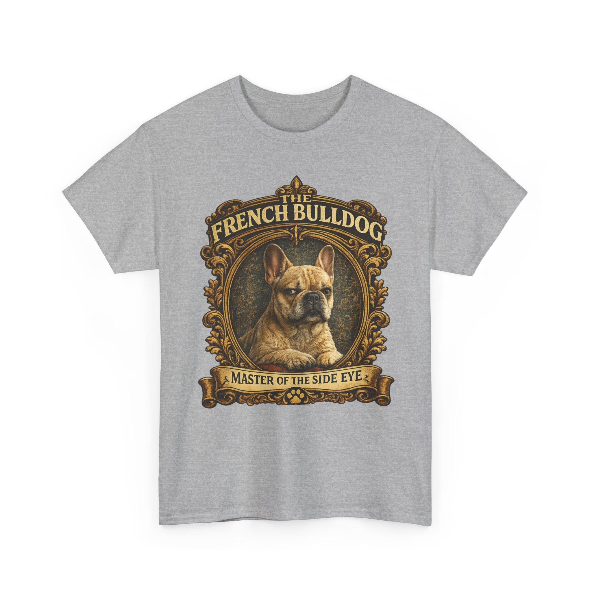 French Bulldog T-Shirt — "Master of the Side Eye" Vintage Dog Tee