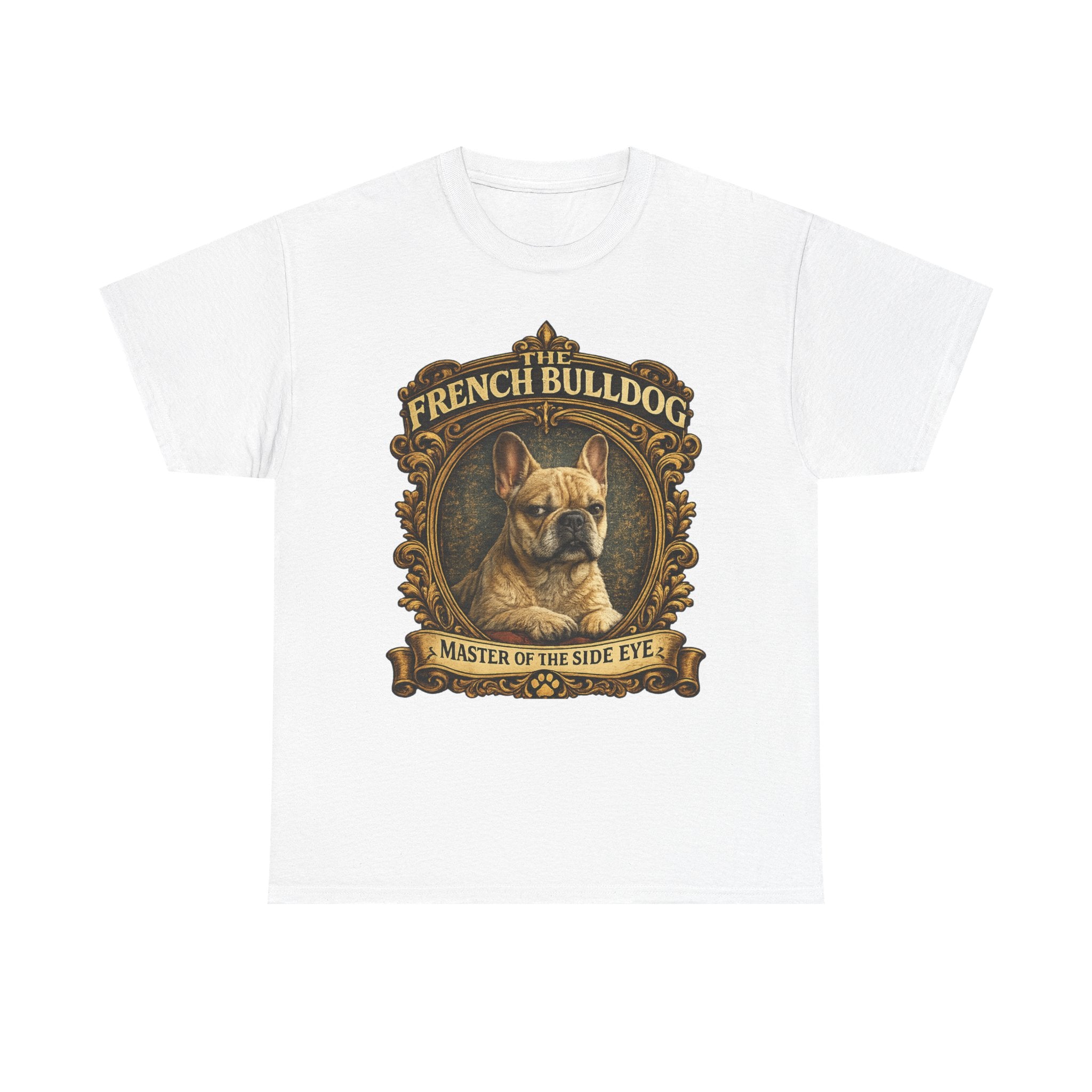 French Bulldog T-Shirt — "Master of the Side Eye" Vintage Dog Tee