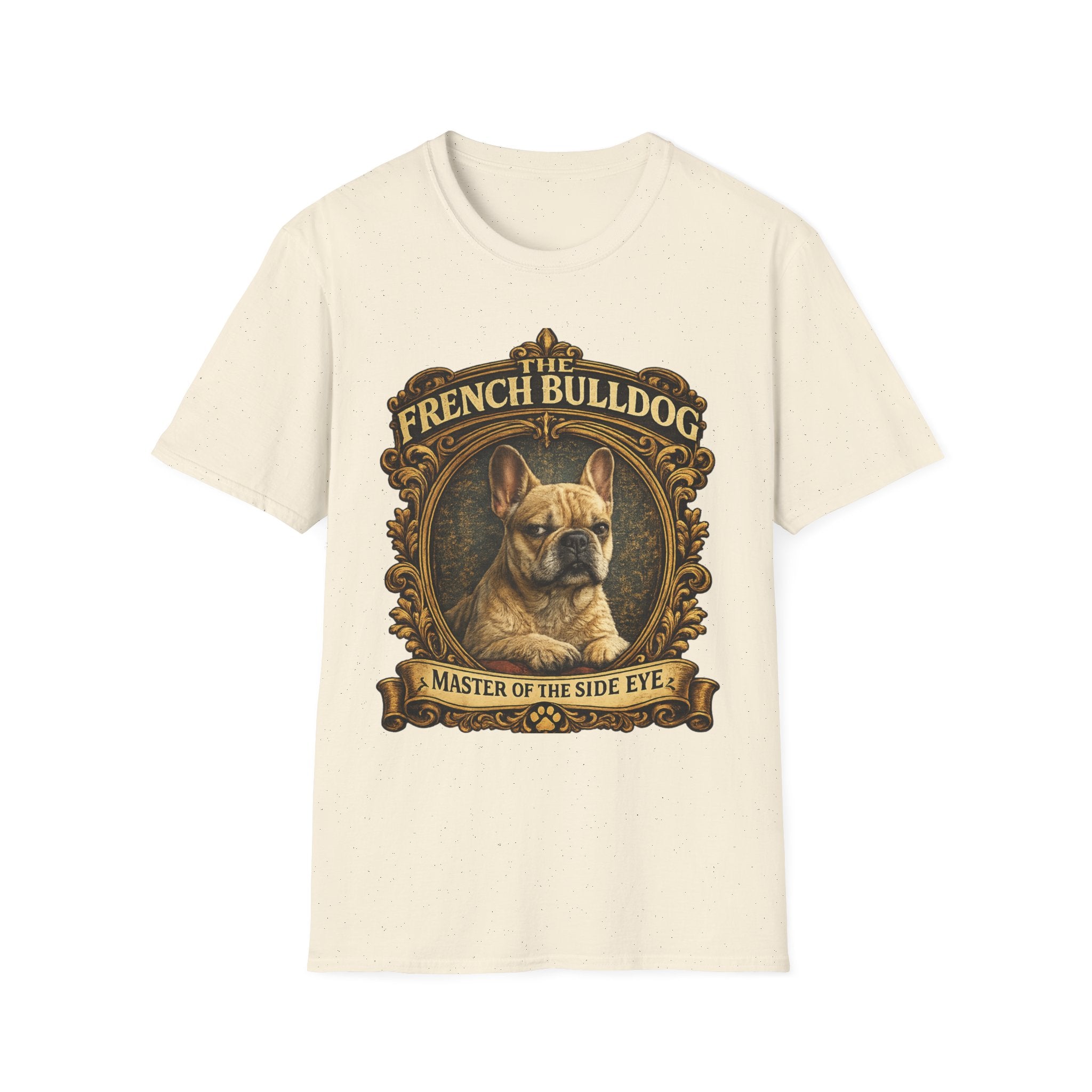 French Bulldog T-Shirt — "The French Bulldog: Master of the Side Eye" Vintage Dog Tee